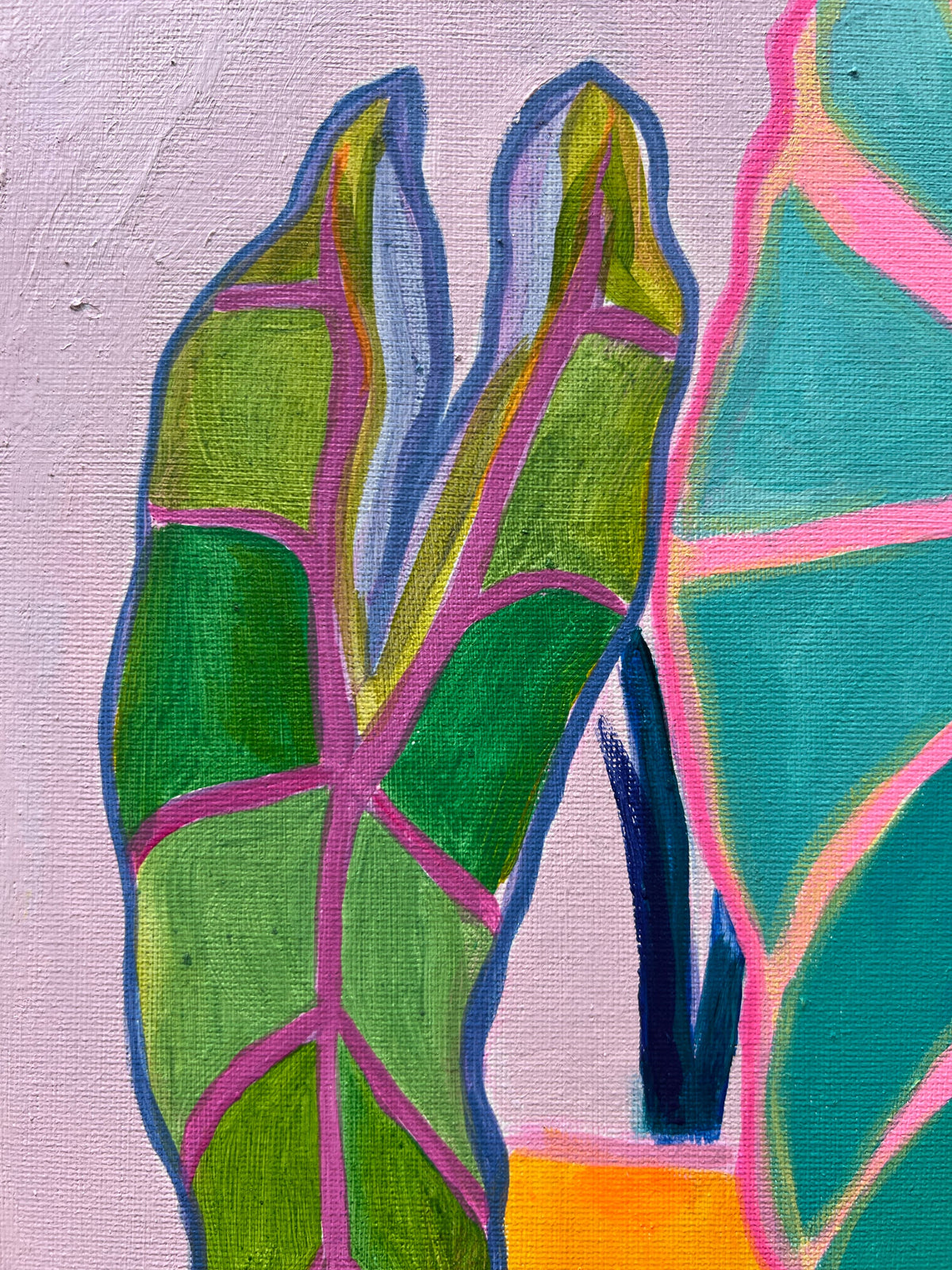 Living My Best Leaf: 1   30cm x 40cm