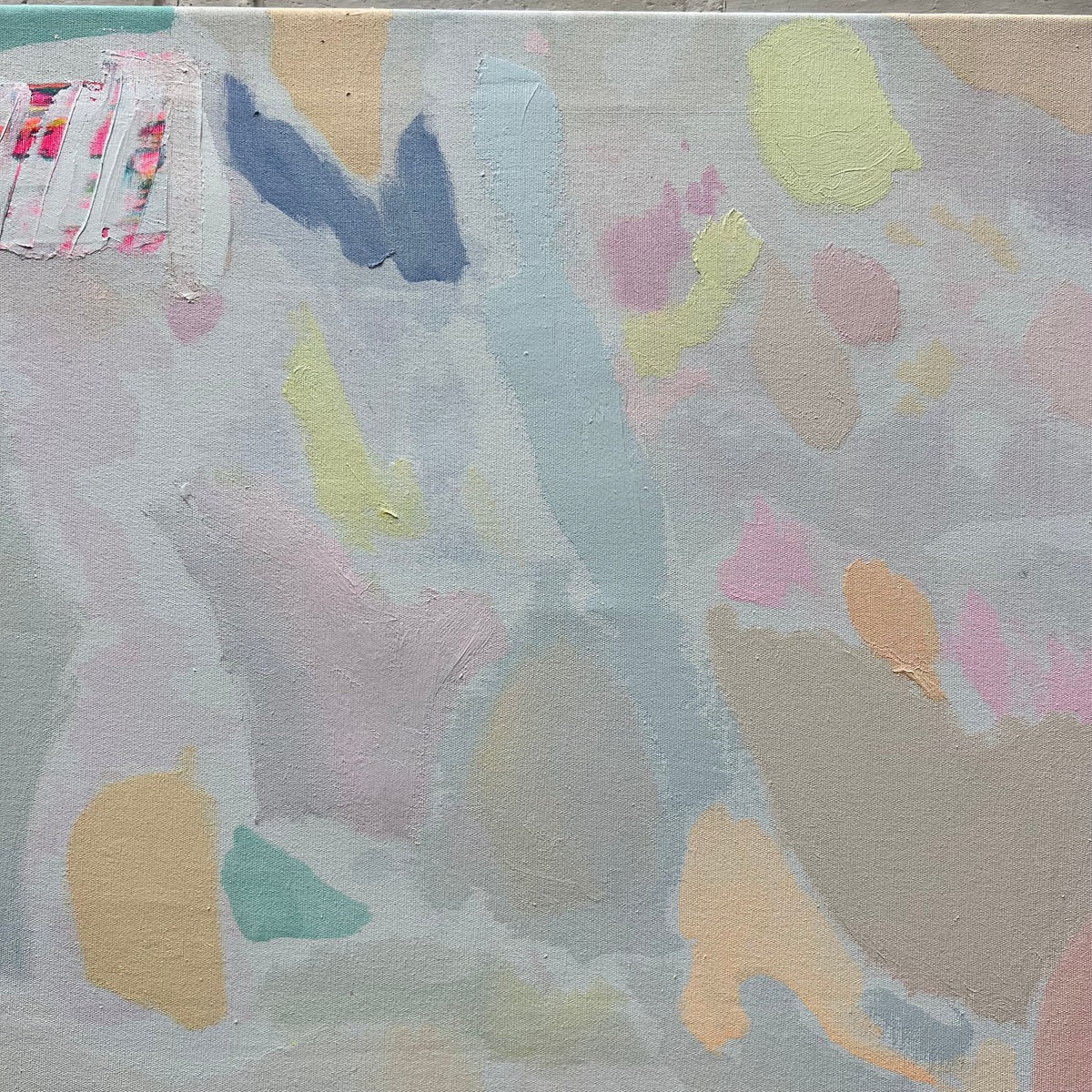 Summer Sorbet: 2   80cm x 80cm
