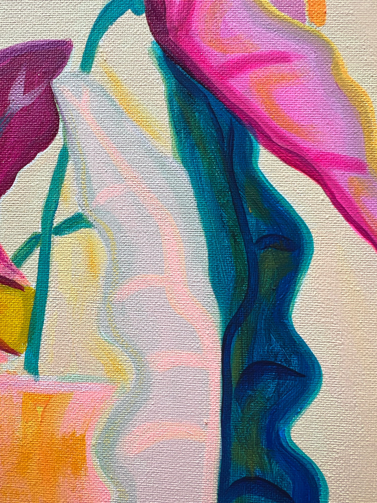 Living My Best Leaf: 3    30cm x 40cm