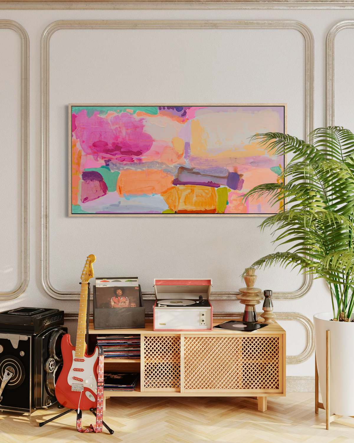 Summer Sorbet: 7   153cm x 77cm