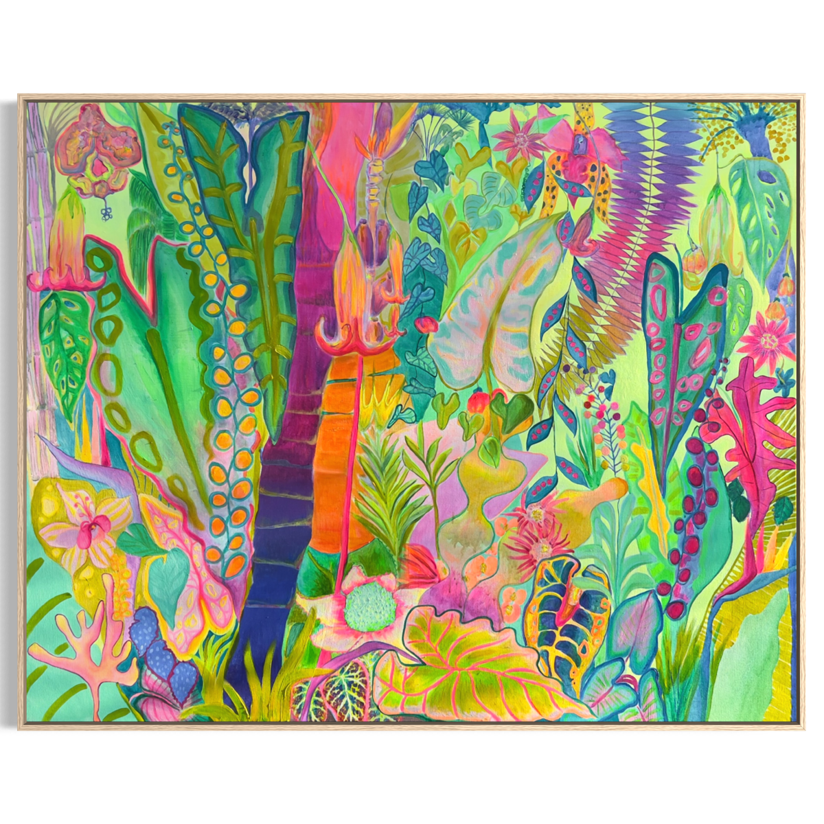 ‘Equatorial Goldenhour’ 122cm x 153cm - Kathryn Sillince Artist