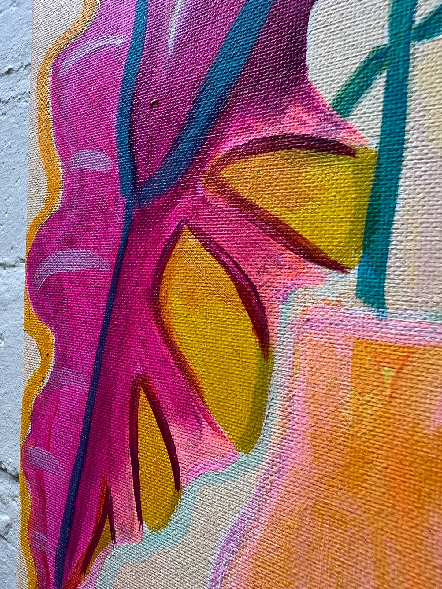 Living My Best Leaf: 3    30cm x 40cm