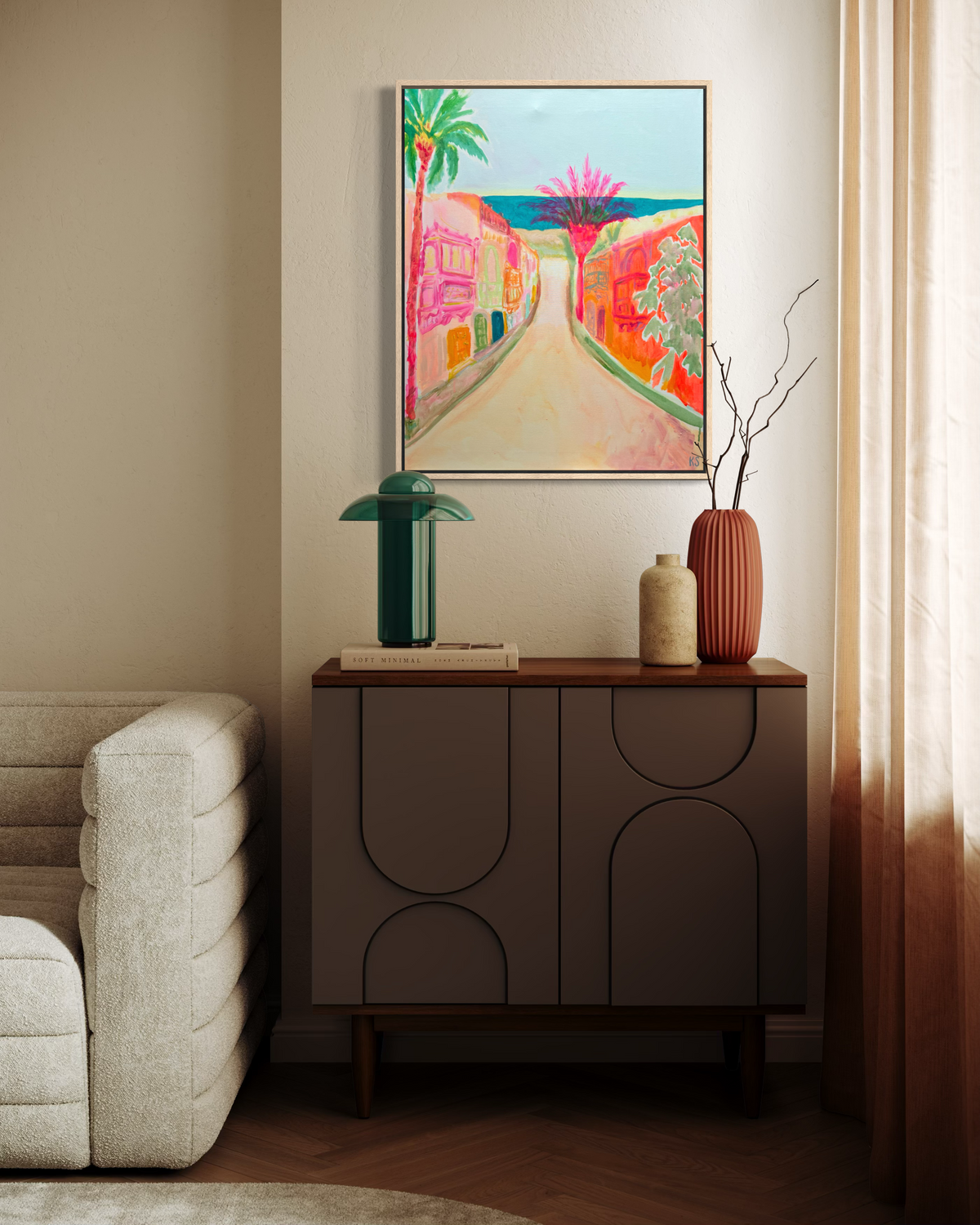 Rainbow Gallariji And Warm Sea Breezes 56cm x 72cm