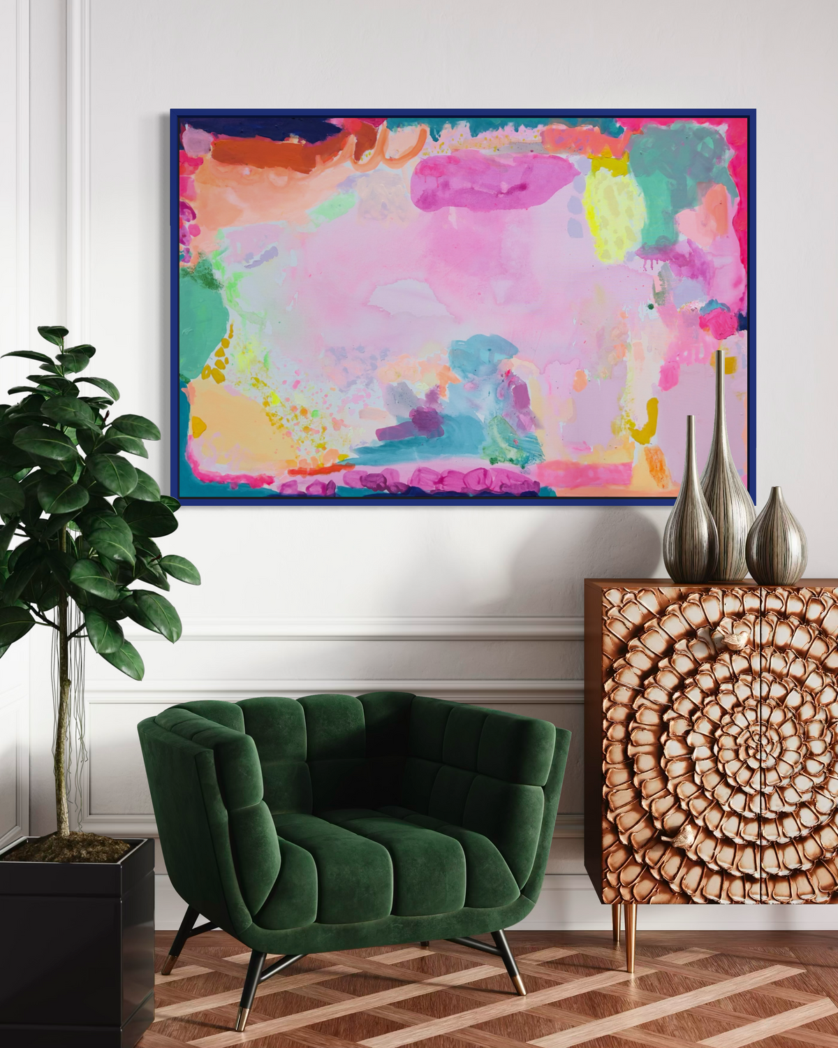 ‘Dopamine Disco’   153cm x 102cm