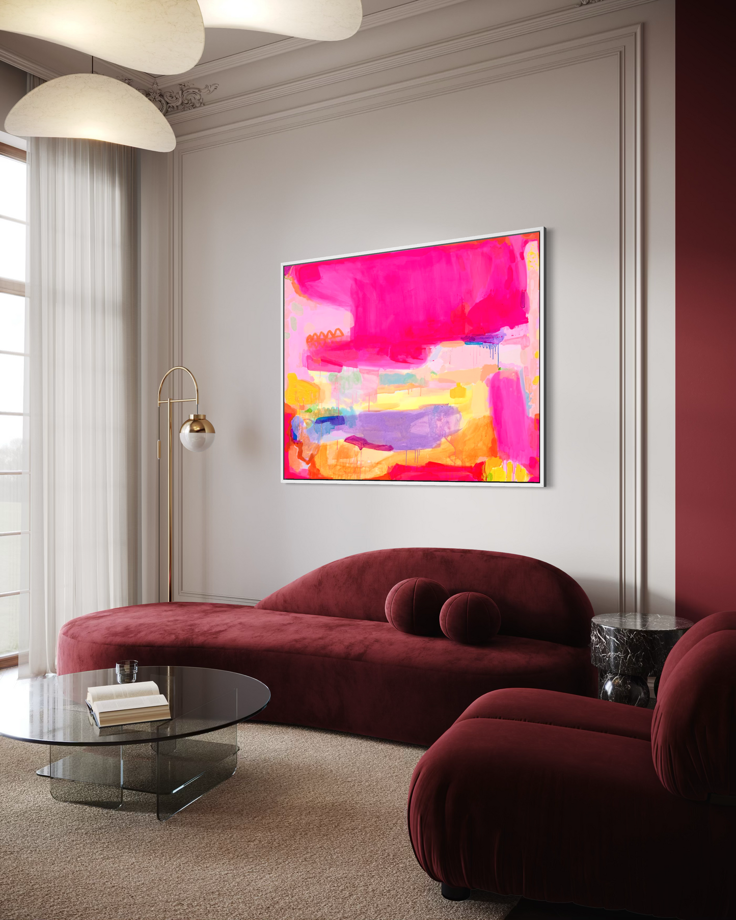 Summer Rain 2   153cm x 103cm