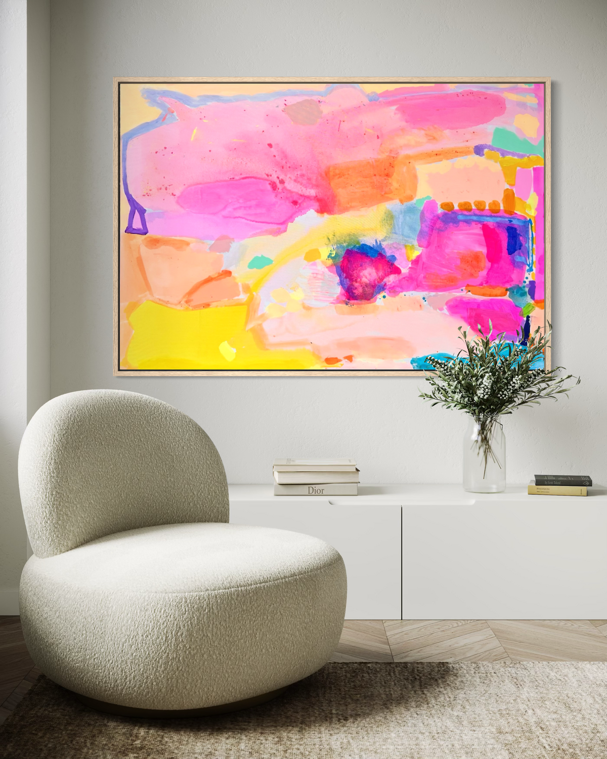 Summer Rain  153cm x 103cm