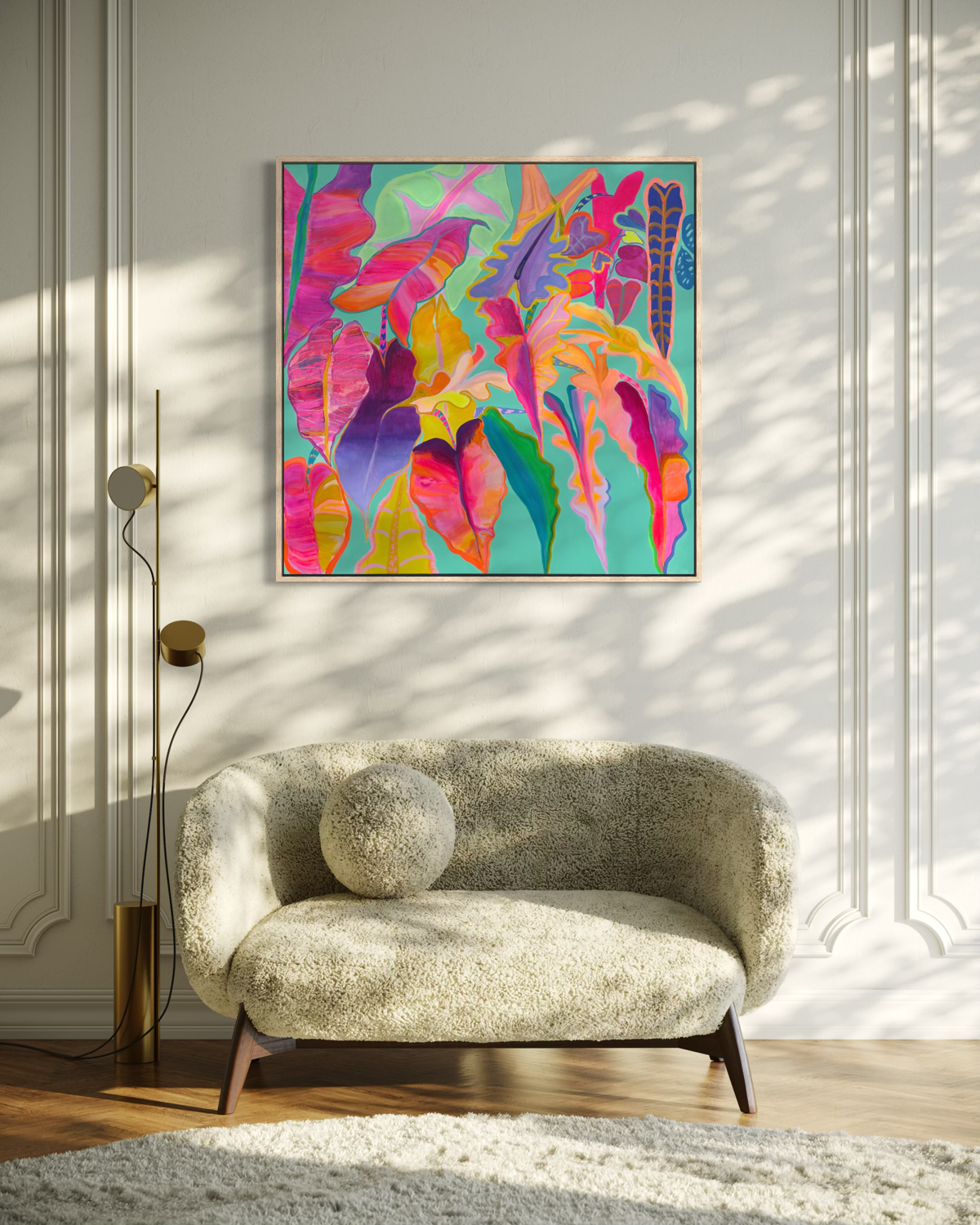‘Rainbow Alocasias’ print - Kathryn Sillince Artist