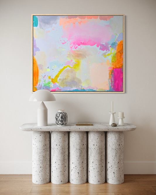 ‘You Lift Me Up’  133cm x 112cm