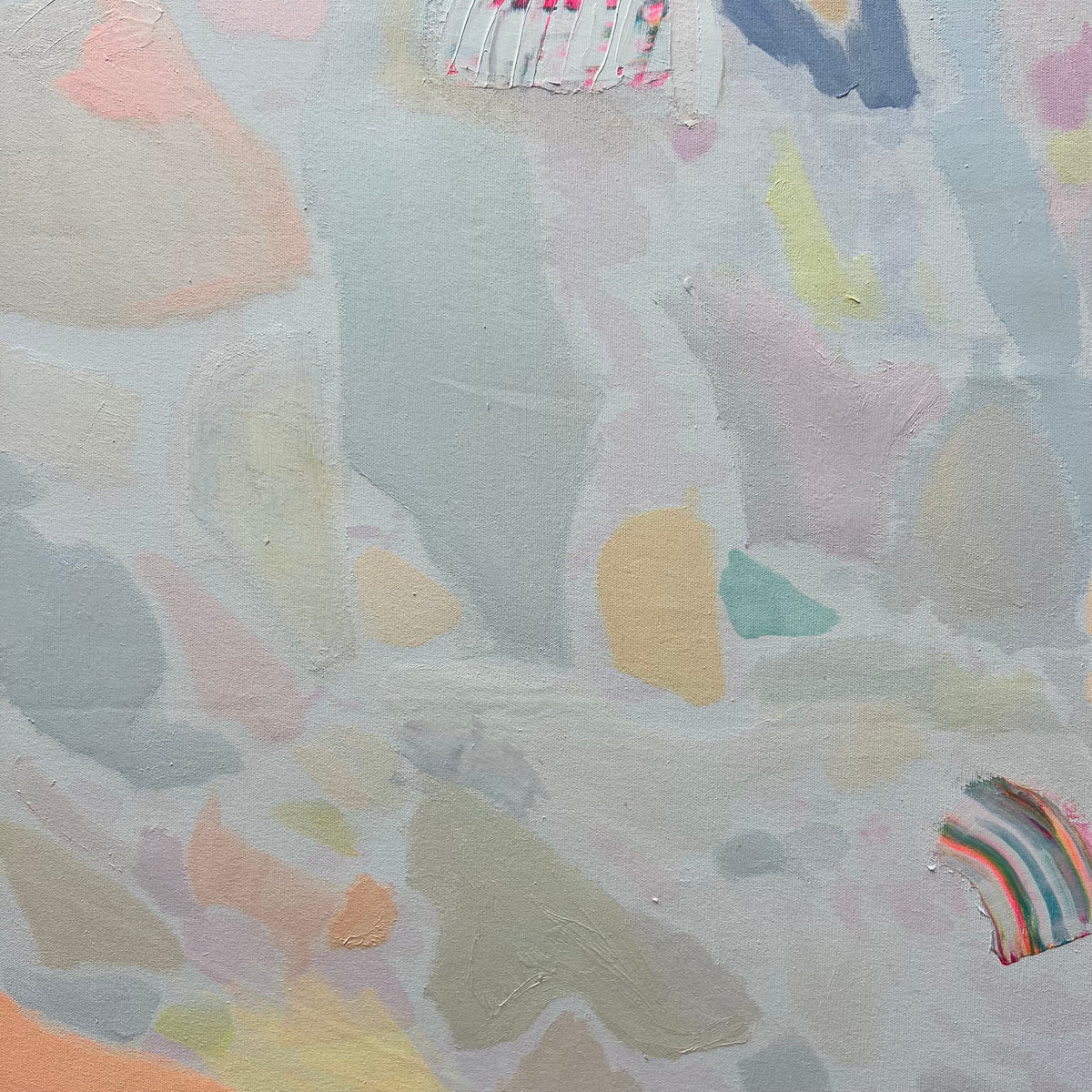 Summer Sorbet: 2   80cm x 80cm