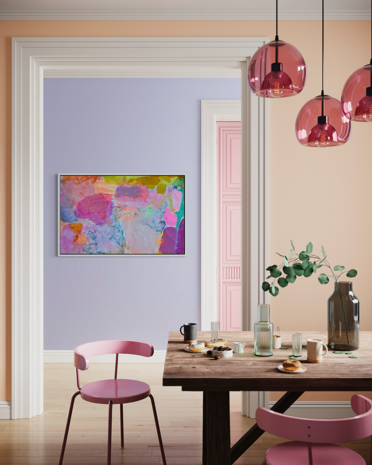 Summer Sorbet: 5   122cm x 77cm