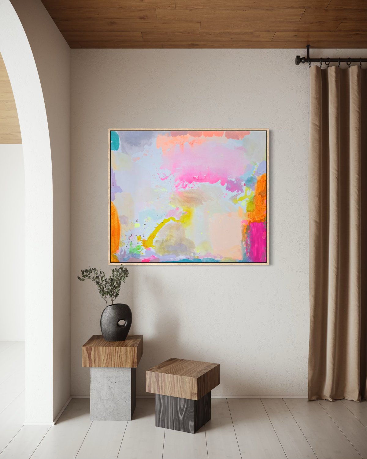 ‘You Lift Me Up’  133cm x 112cm