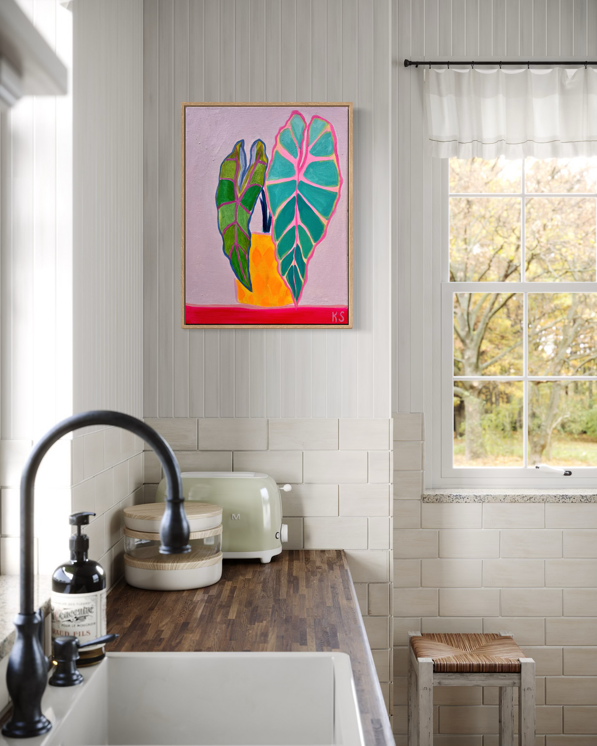 Living My Best Leaf: 1   30cm x 40cm