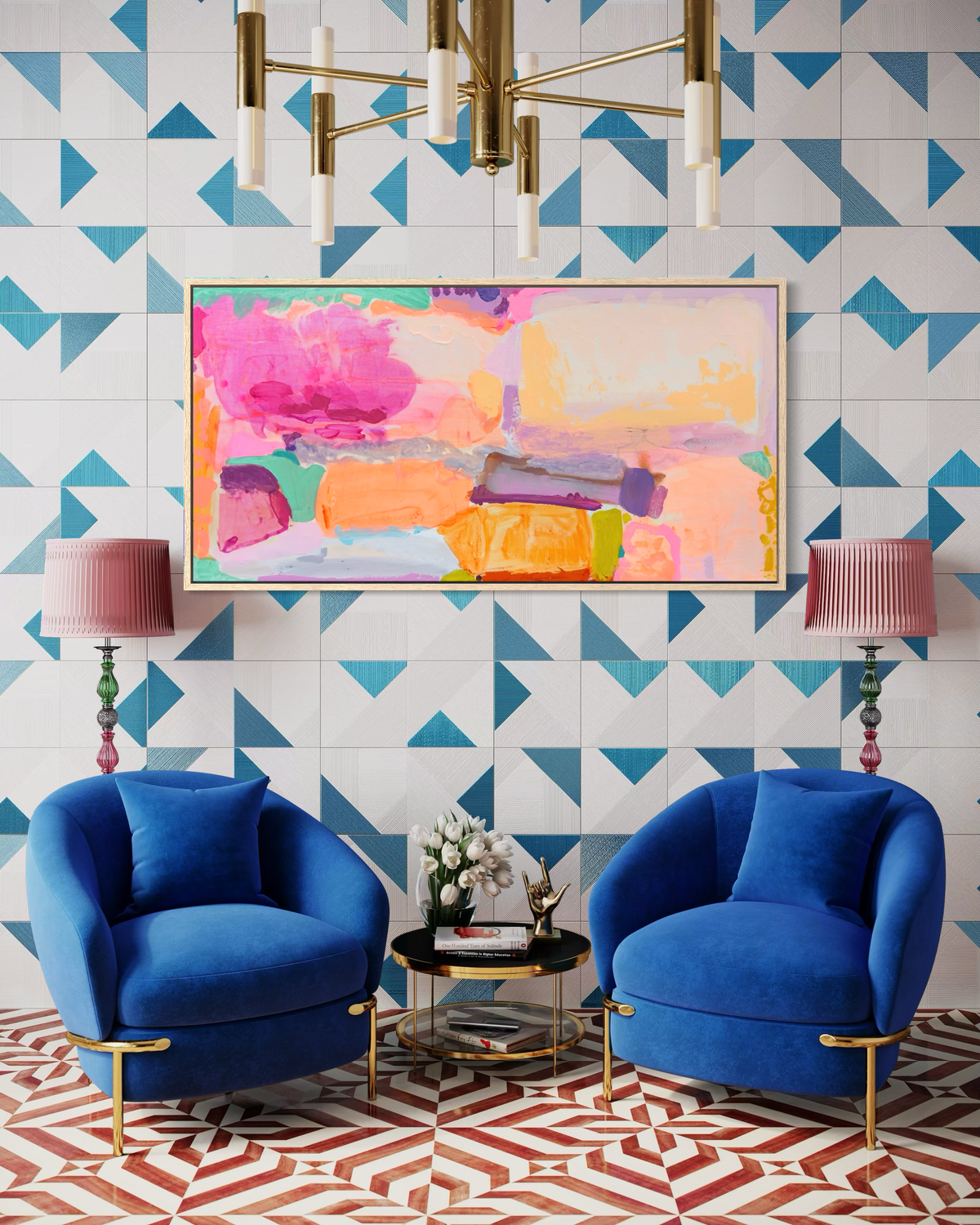 Summer Sorbet: 7   153cm x 77cm