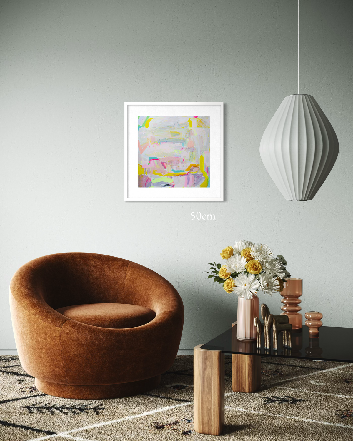 'Let's Stay Here' paper print - Kathryn Sillince Artist
