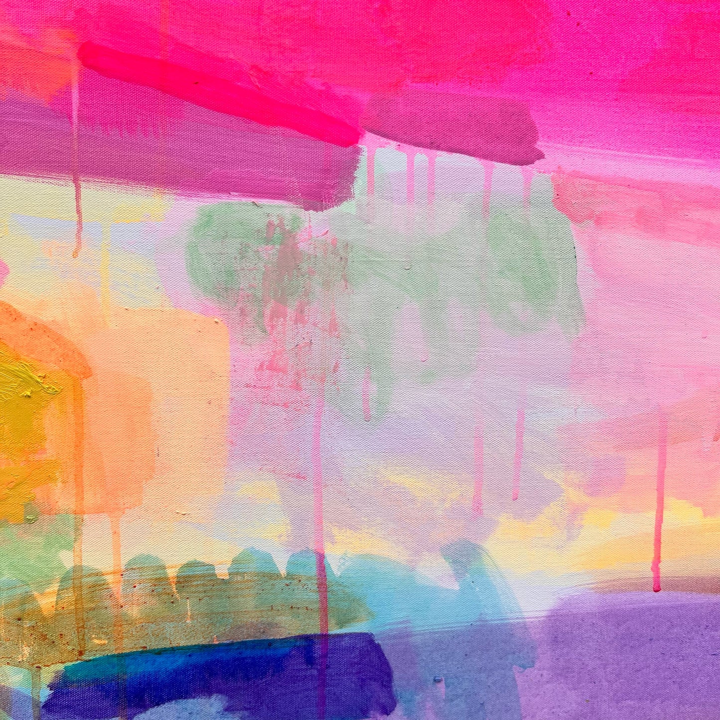 Summer Rain 2   153cm x 103cm