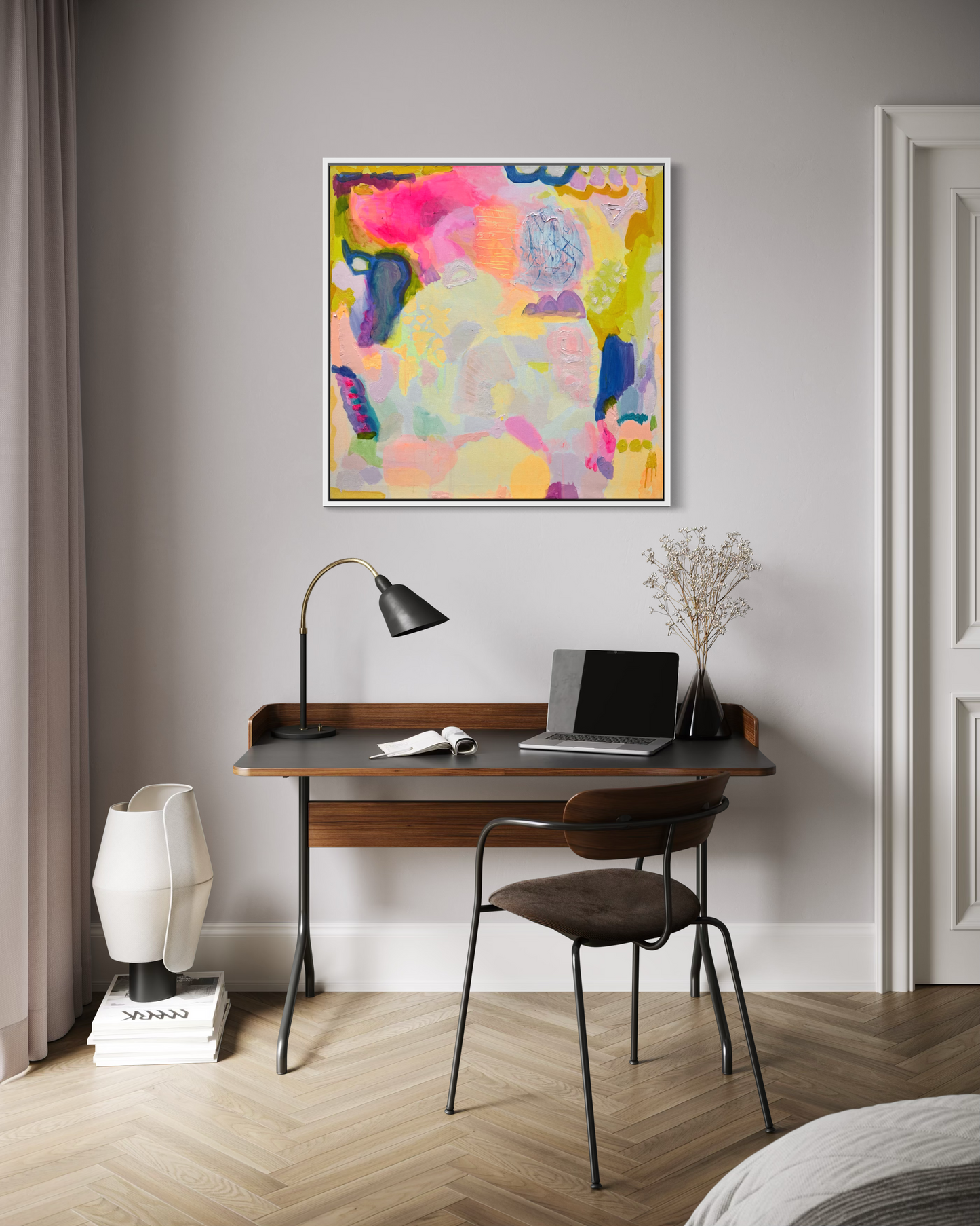 Summer Sorbet: 1   82cm x 82cm