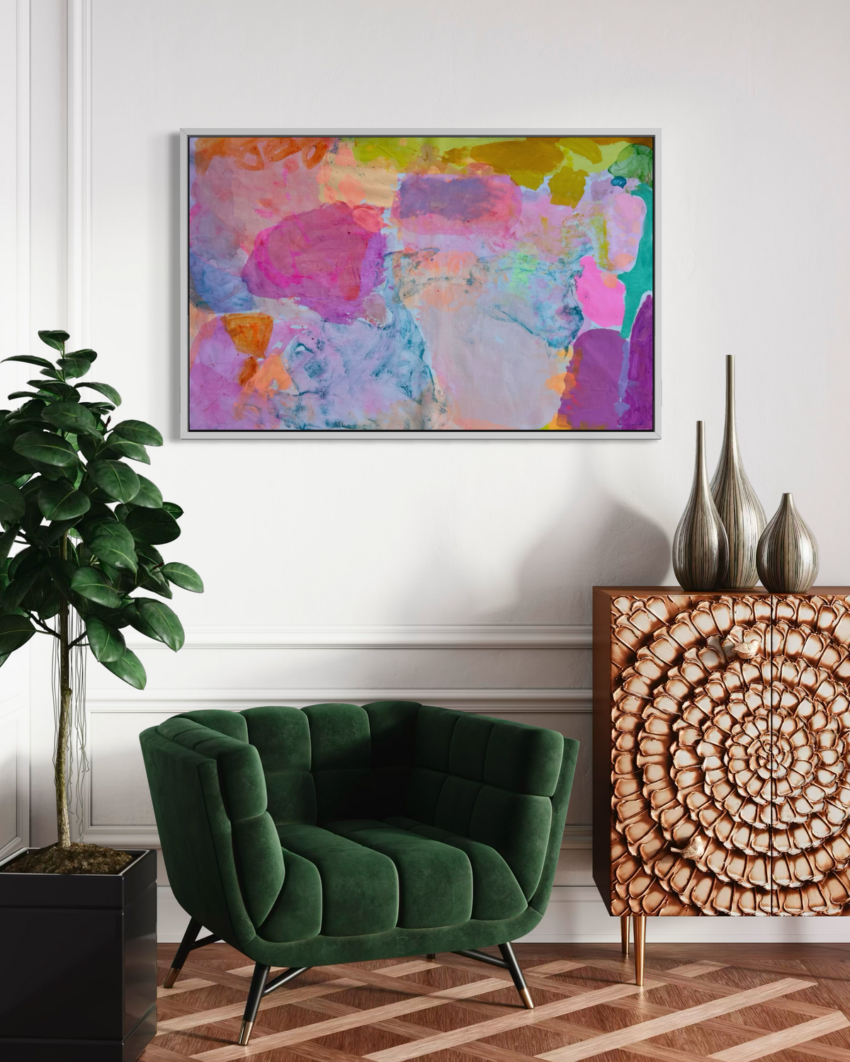 Summer Sorbet: 5   122cm x 77cm