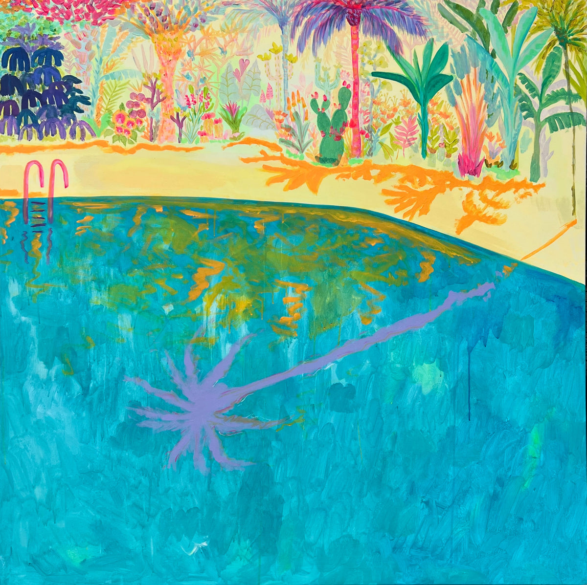 Vacation Mode 123cm x 123cm