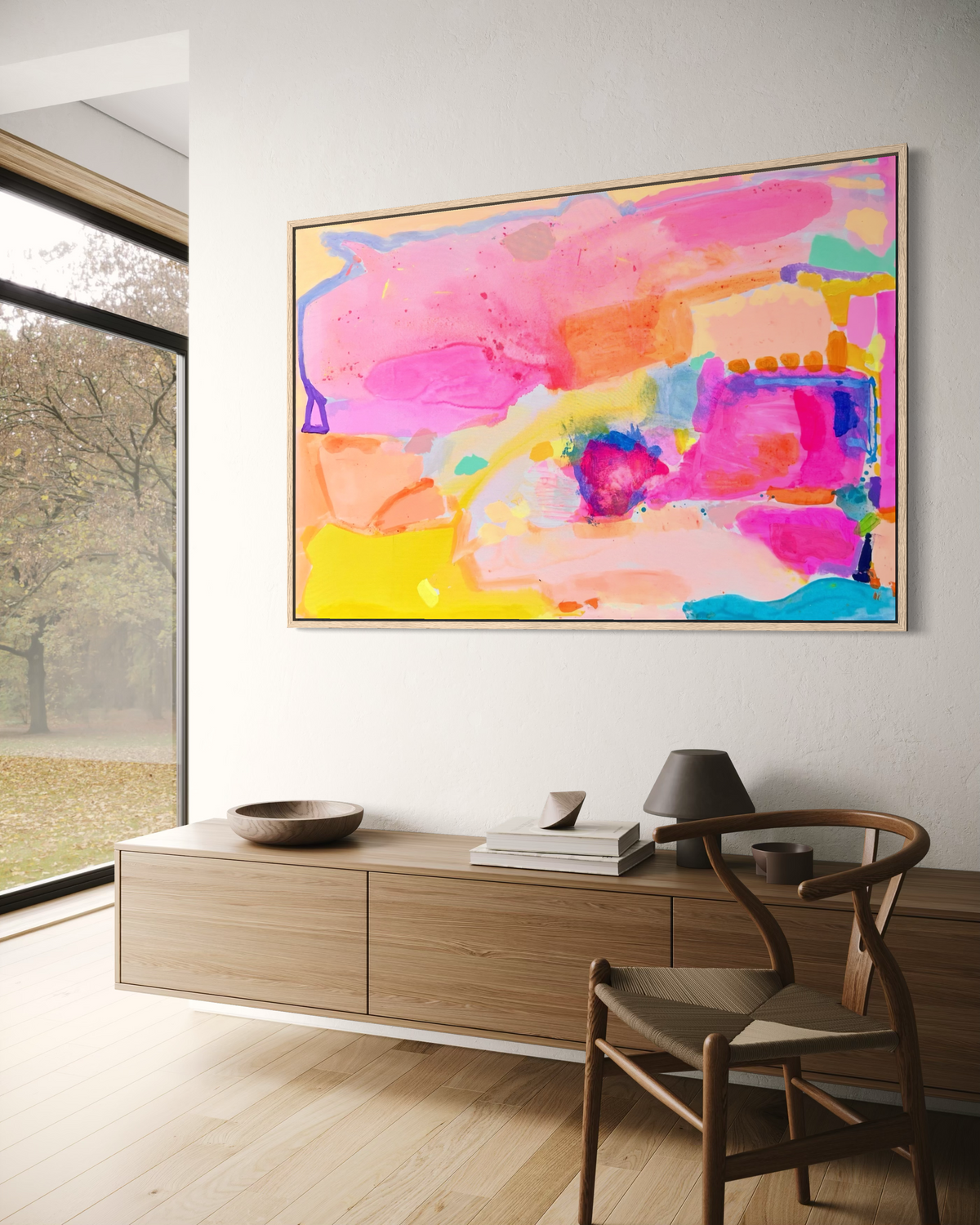 Summer Rain  153cm x 103cm