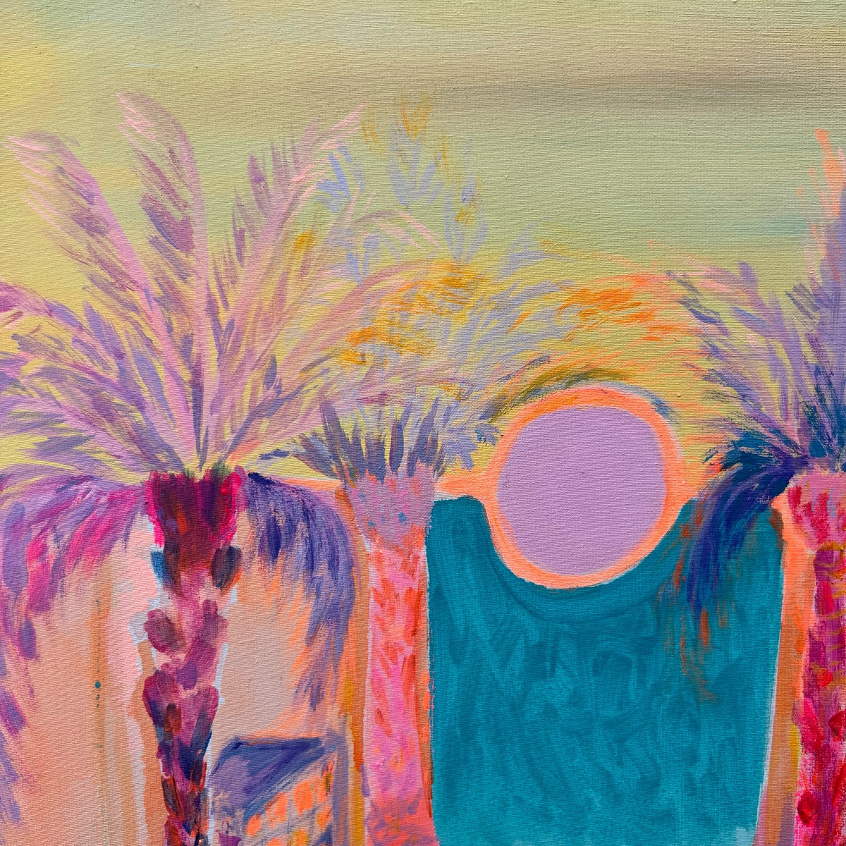 Rainbow Gallariji At Sundown 56cm x 72cm