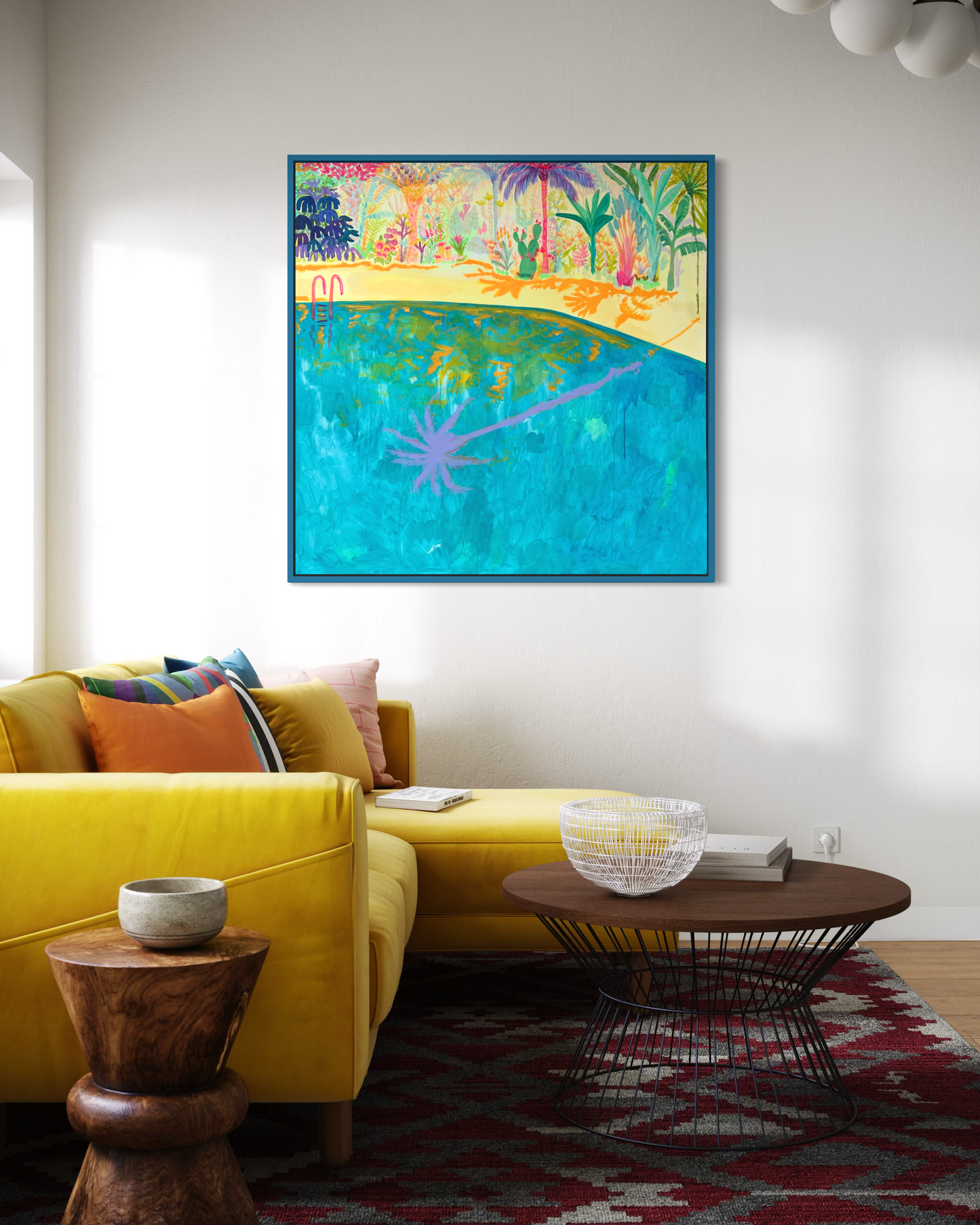 Vacation Mode 123cm x 123cm