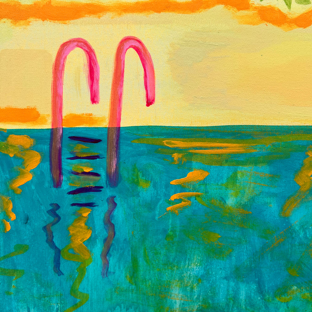 Vacation Mode 123cm x 123cm