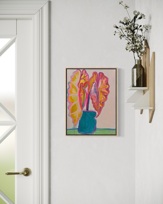 Living My Best Leaf: 4    30cm x 40cm