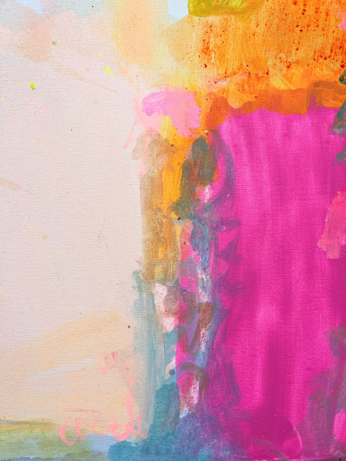 ‘You Lift Me Up’  133cm x 112cm