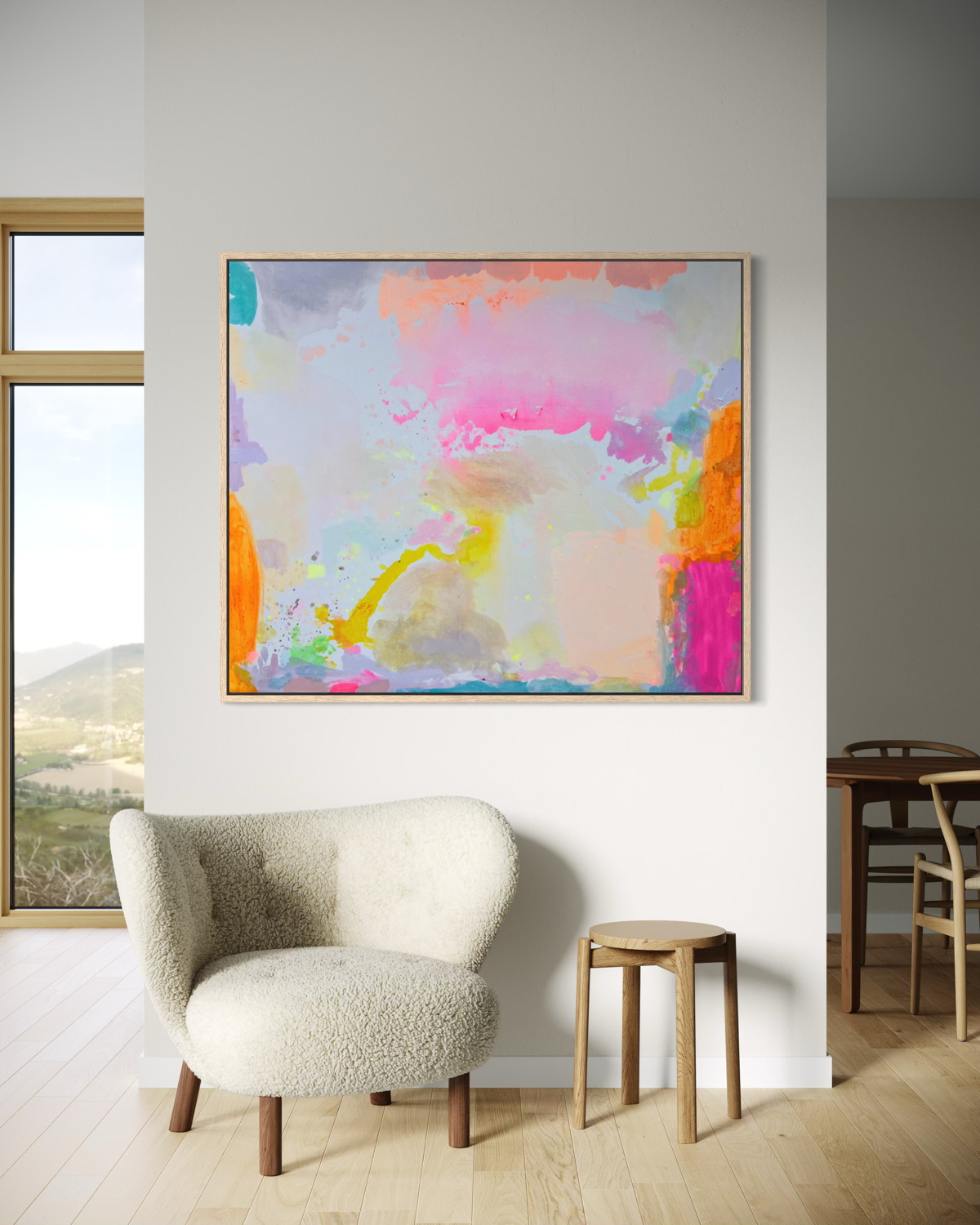 ‘You Lift Me Up’  133cm x 112cm