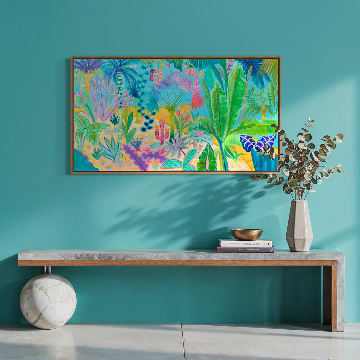 The Path Into The Canopy   102cm x 56cm