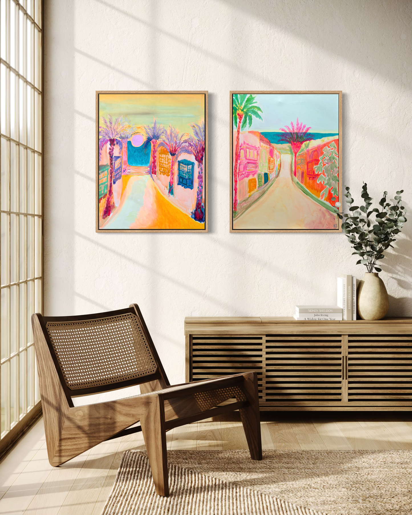 Rainbow Gallariji And Warm Sea Breezes 56cm x 72cm