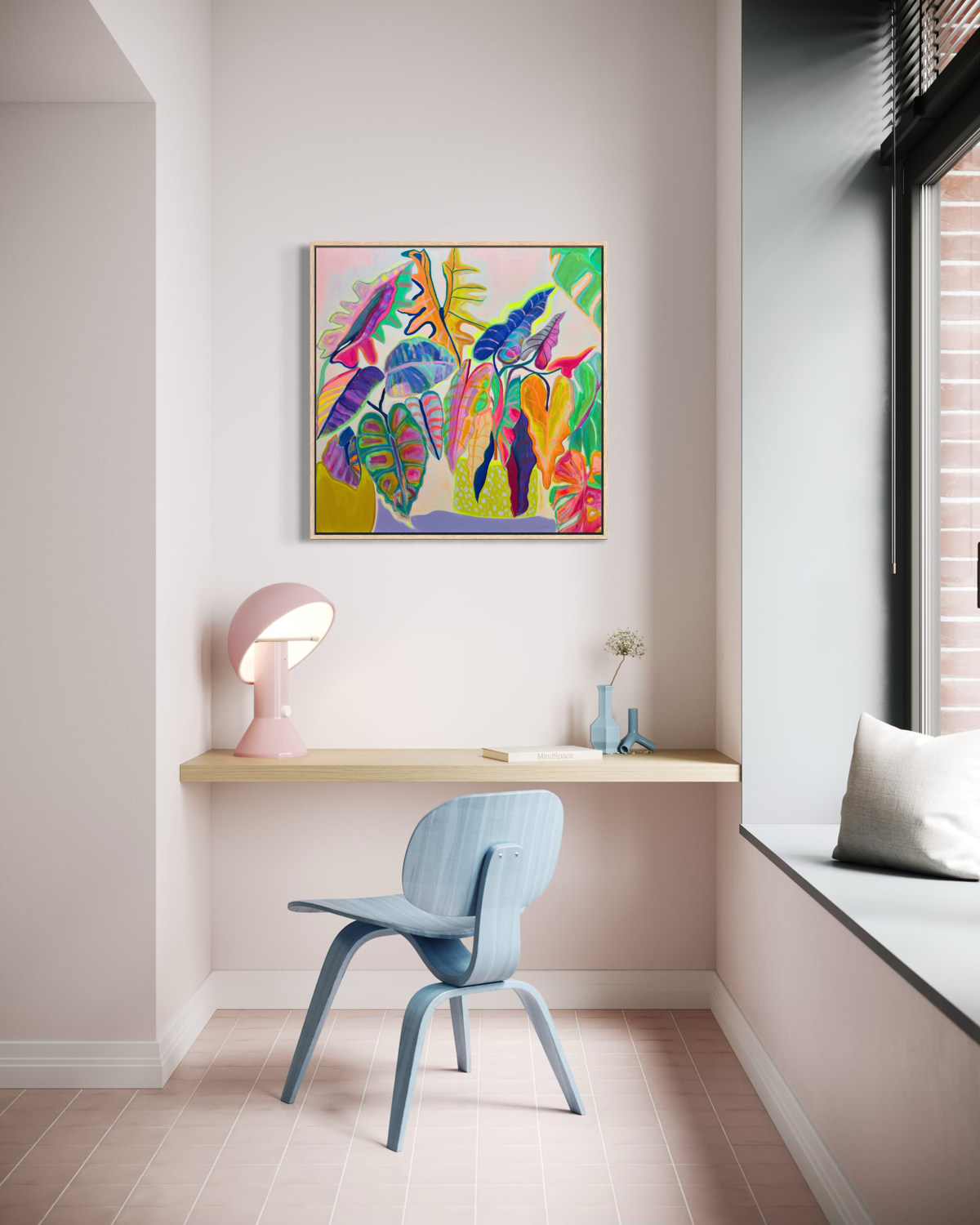 'Alocasia Revelation' print - Kathryn Sillince Artist