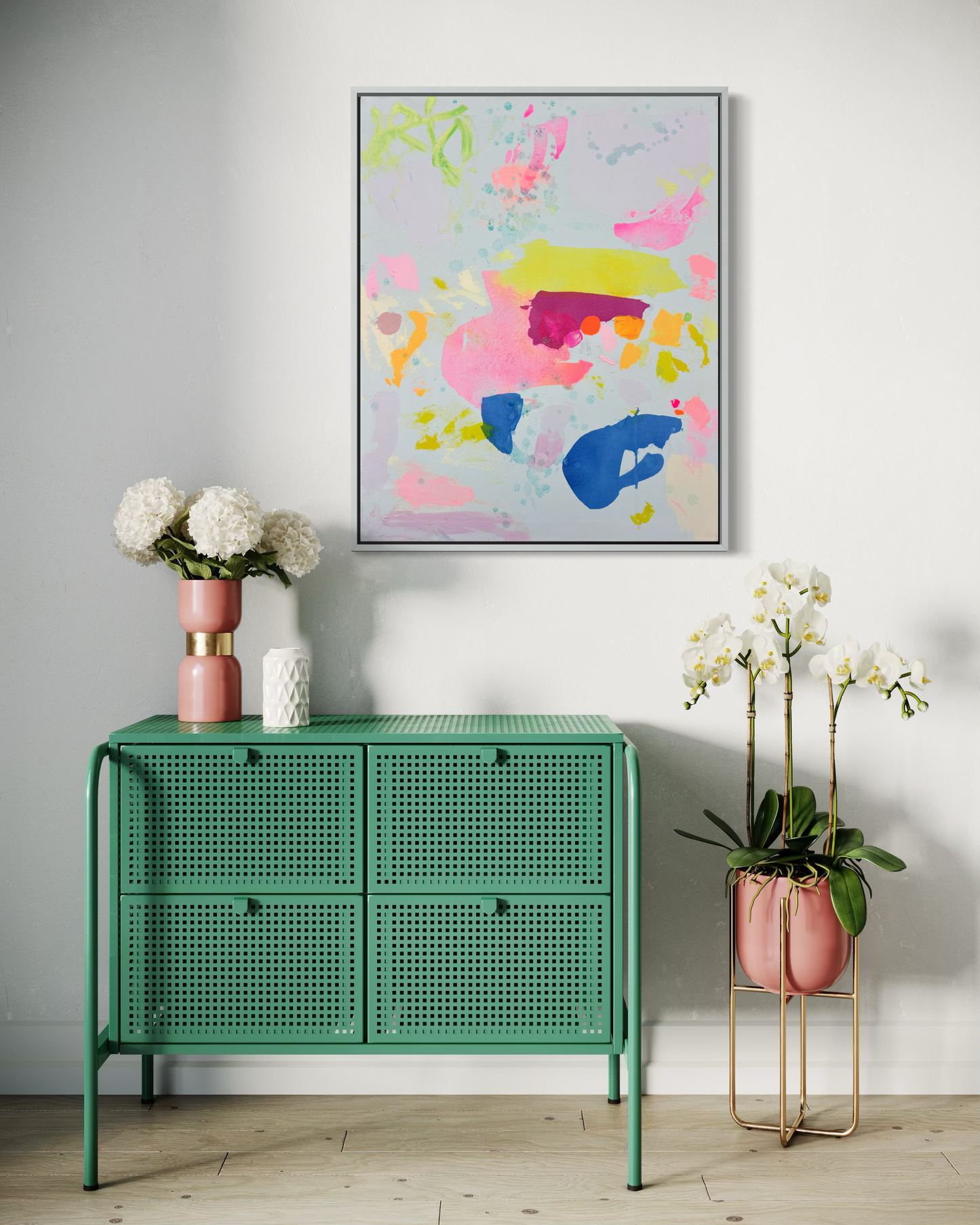 Summer Sorbet: 3   66cm x 82cm