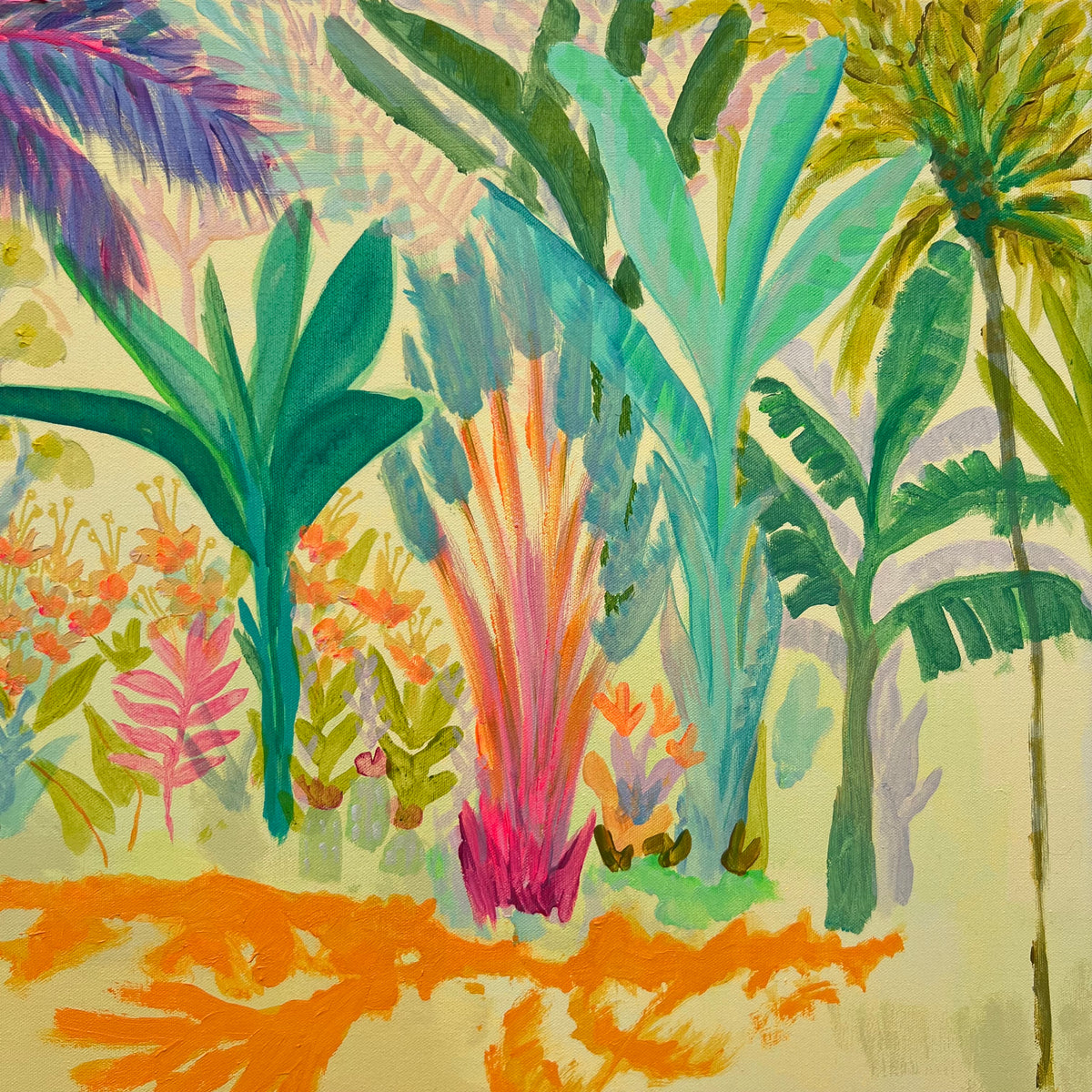 Vacation Mode 123cm x 123cm