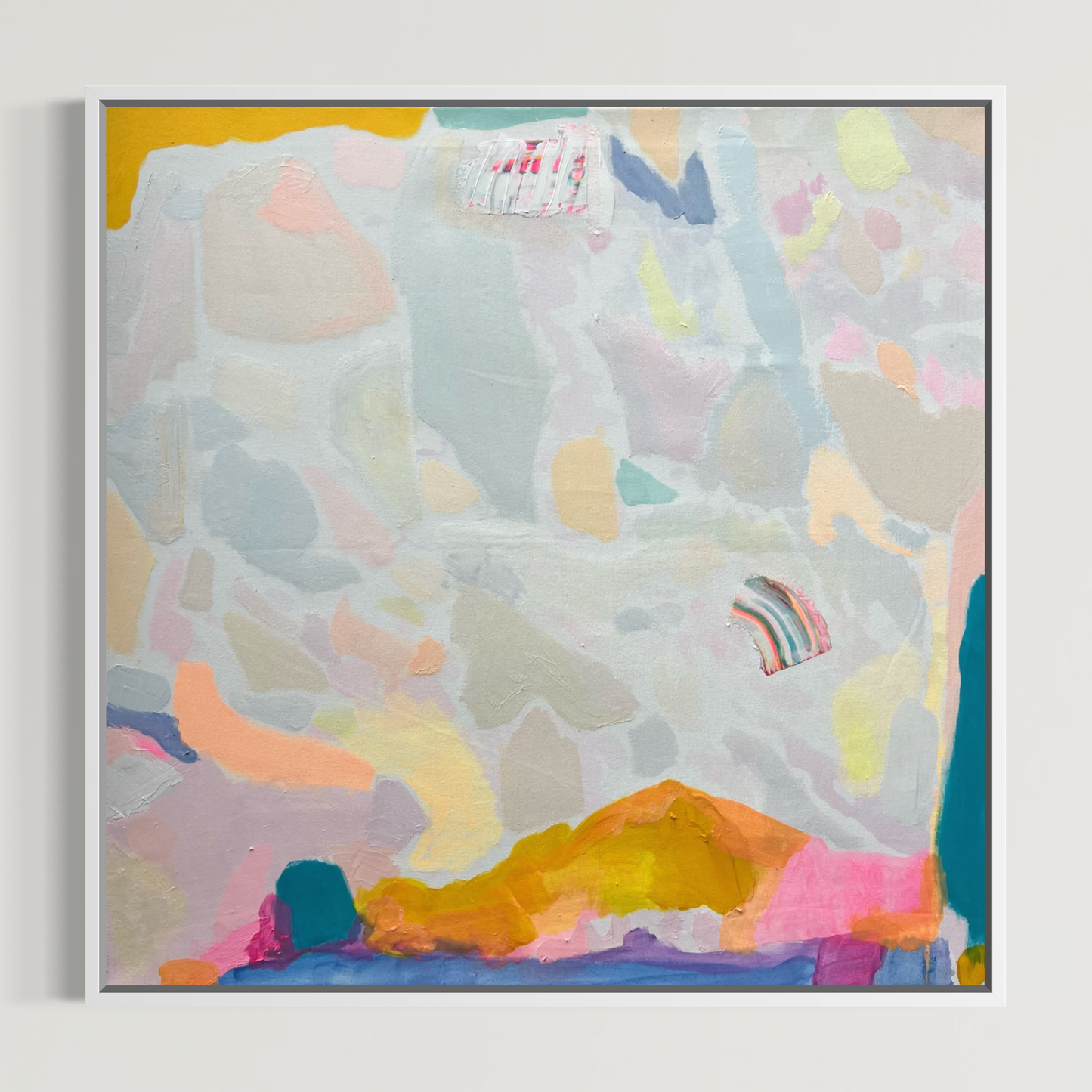Summer Sorbet: 2   80cm x 80cm