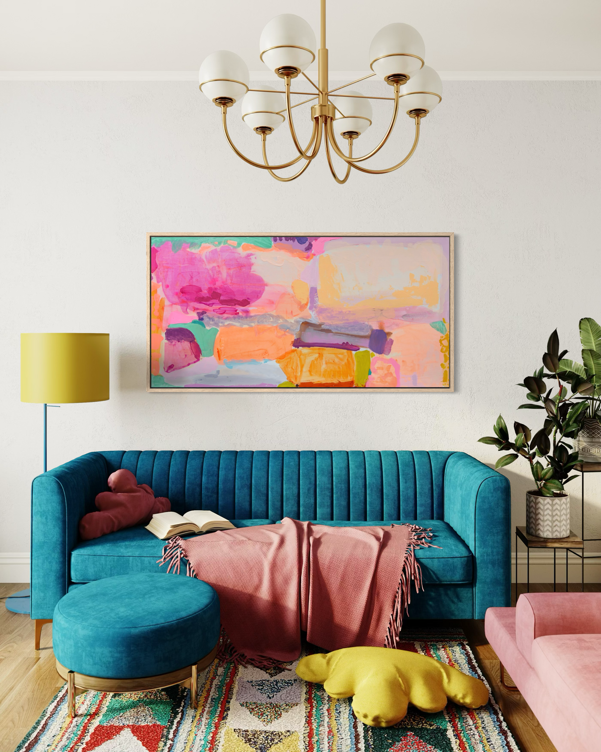 Summer Sorbet: 7   153cm x 77cm