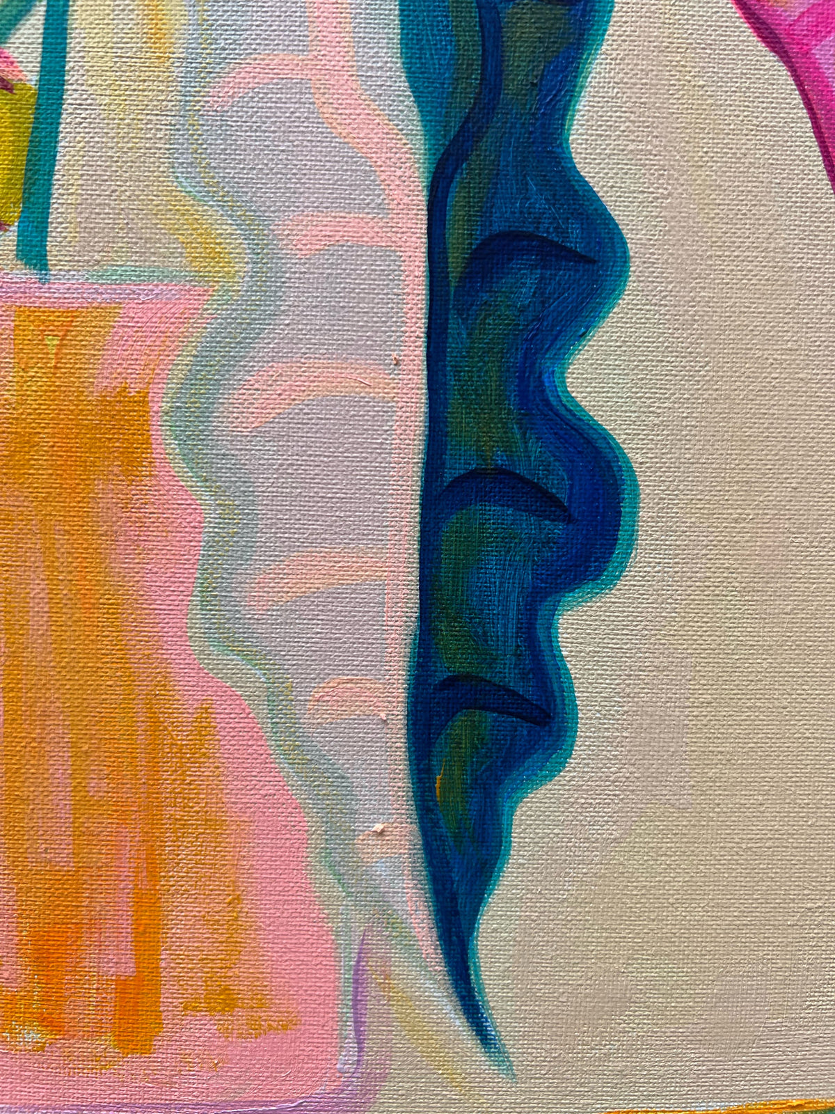 Living My Best Leaf: 3    30cm x 40cm