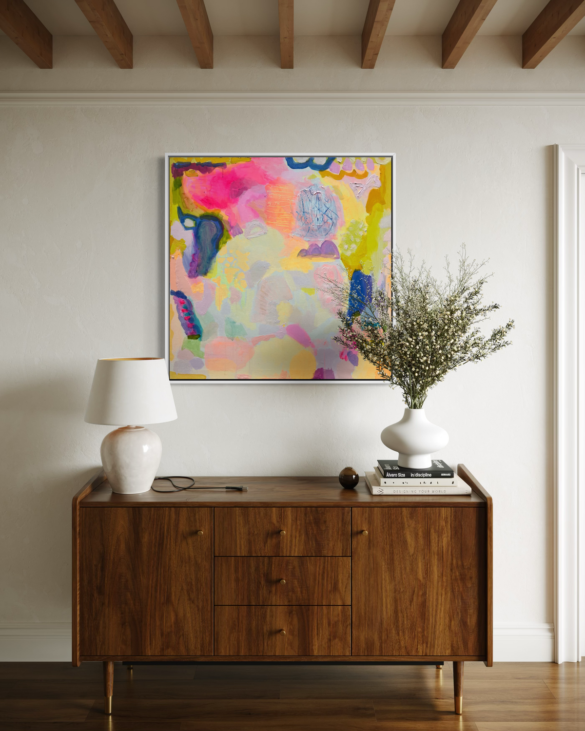 Summer Sorbet: 1   82cm x 82cm