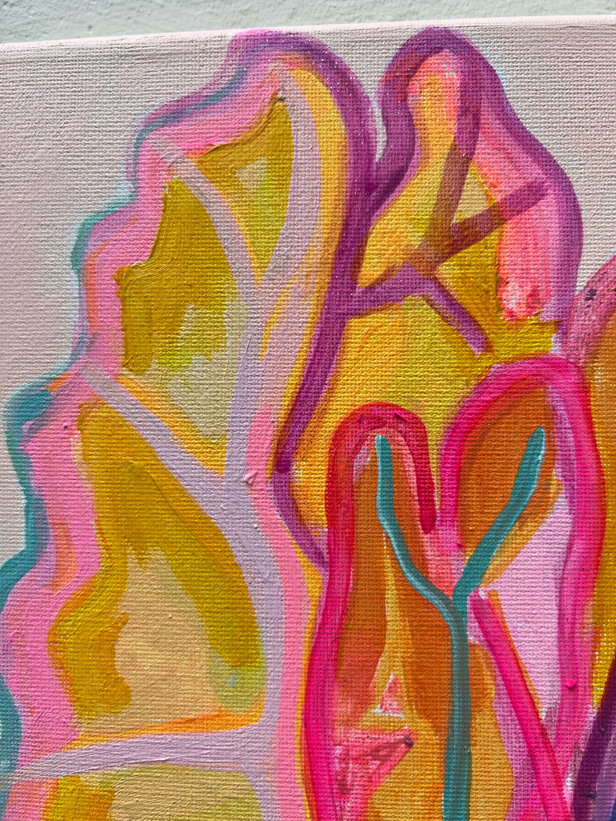 Living My Best Leaf: 4    30cm x 40cm