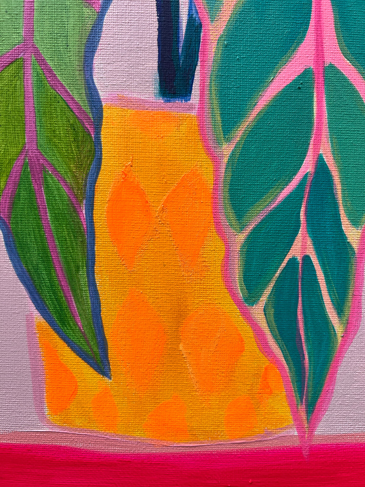 Living My Best Leaf: 1   30cm x 40cm