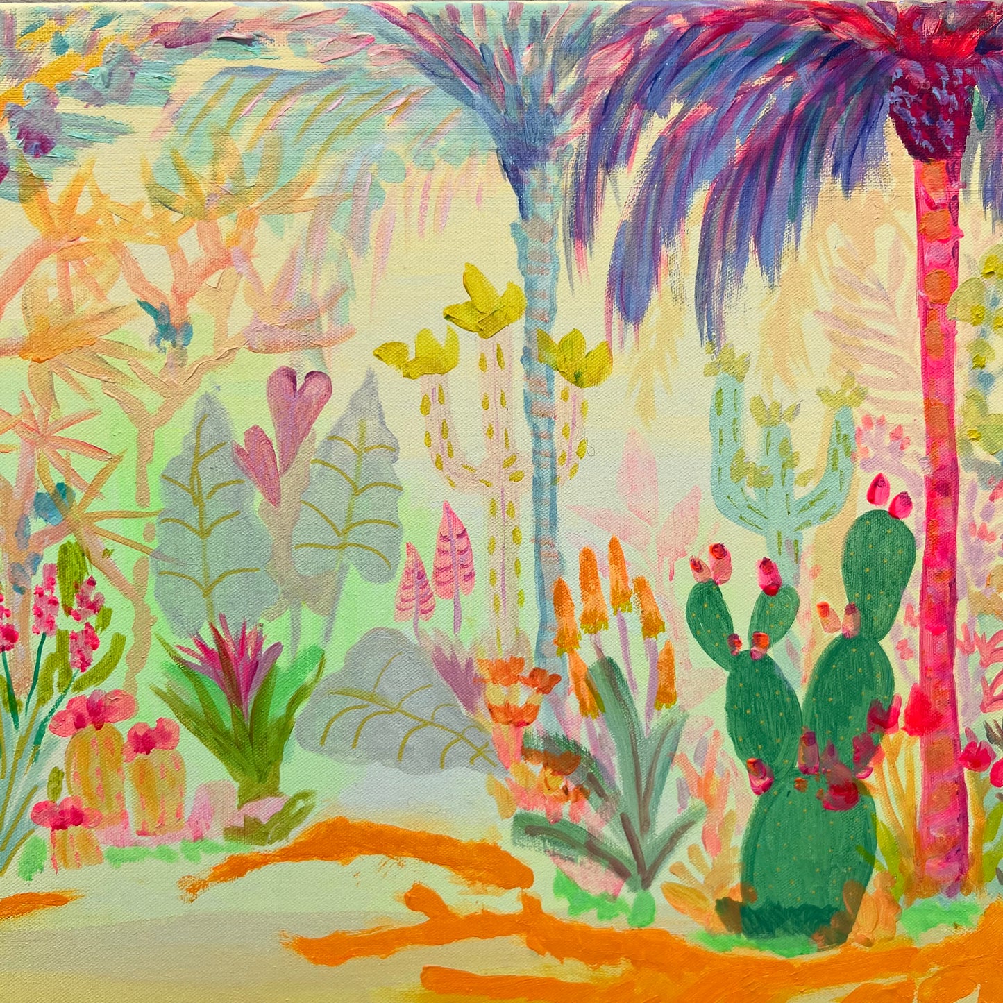 Vacation Mode 123cm x 123cm