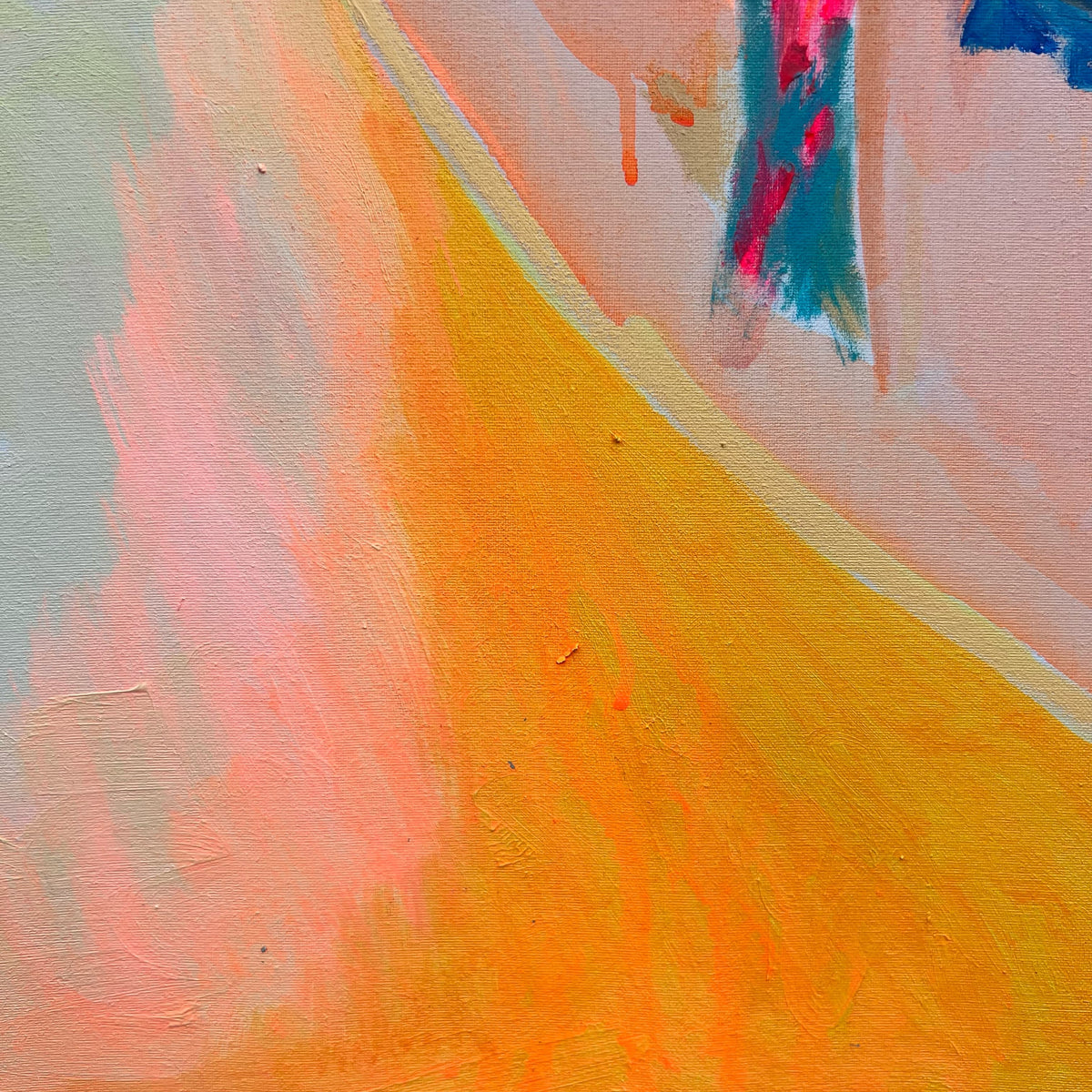 Rainbow Gallariji At Sundown 56cm x 72cm