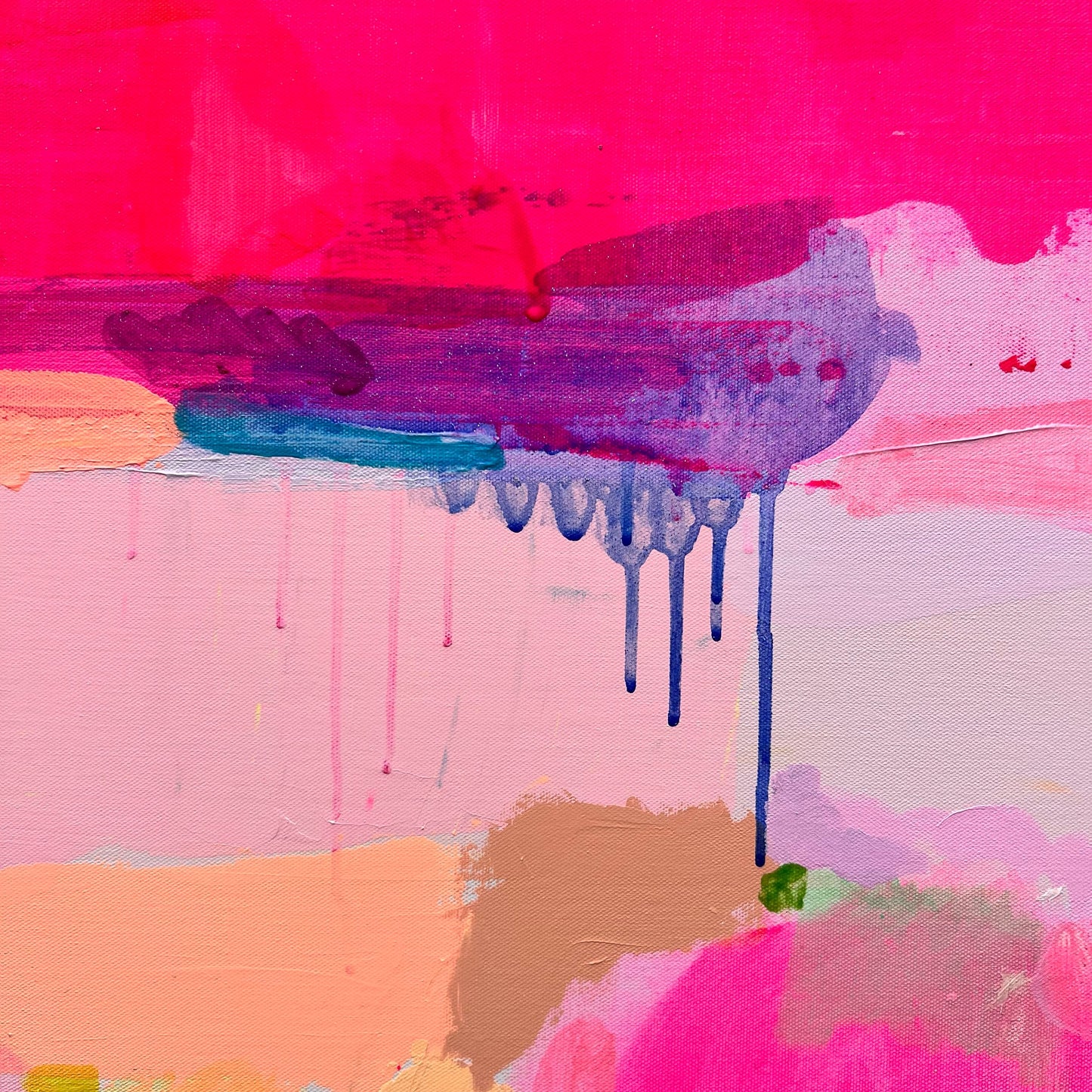 Summer Rain 2   153cm x 103cm