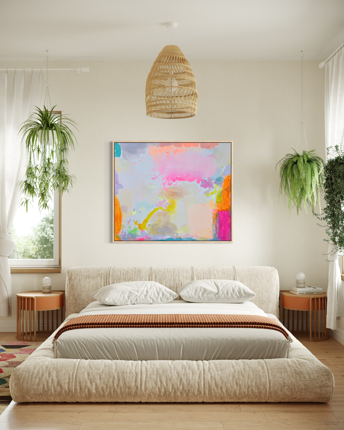 ‘You Lift Me Up’  133cm x 112cm