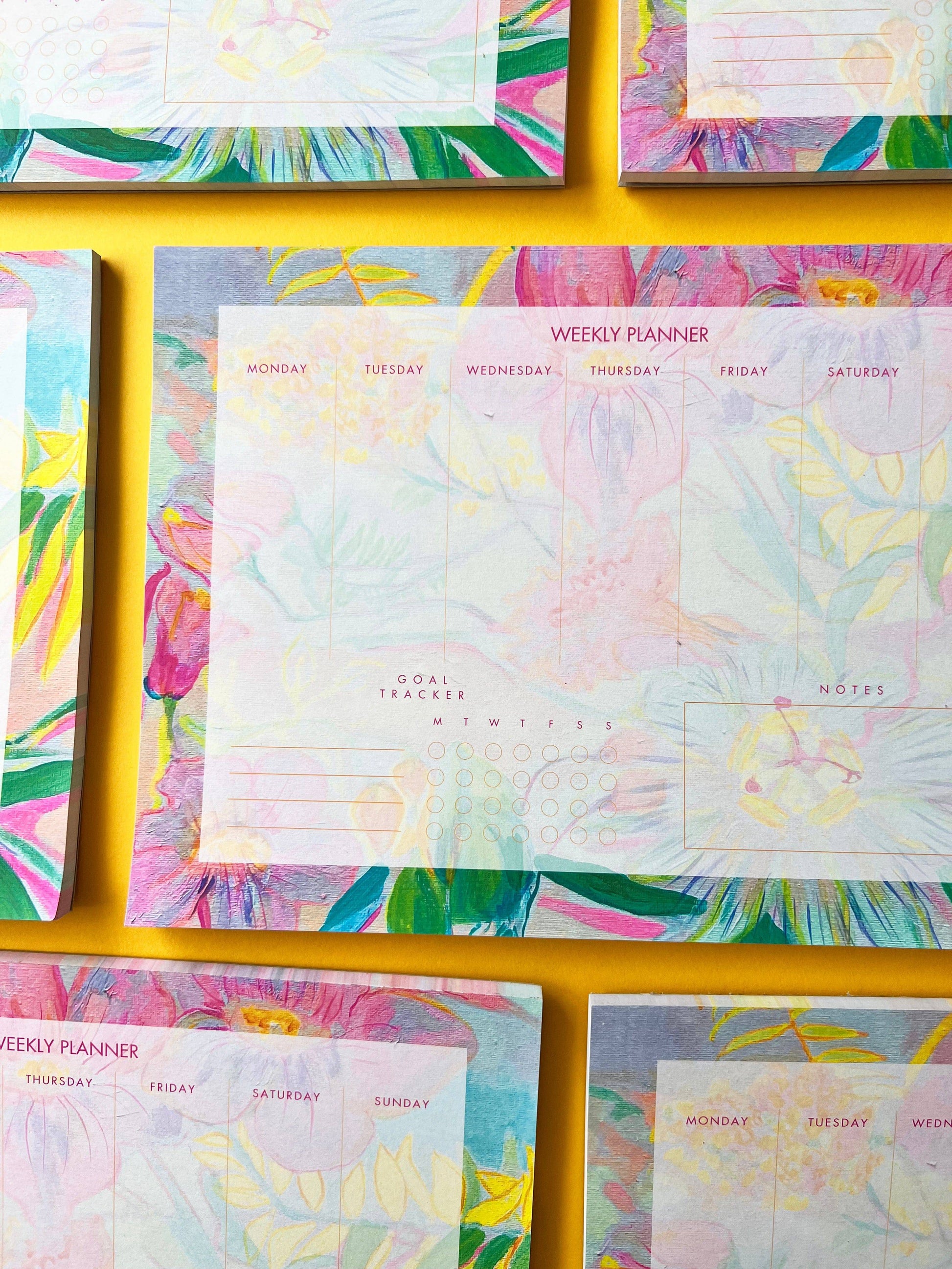 A4 Weekly Planner Pad - Kathryn Sillince Artist