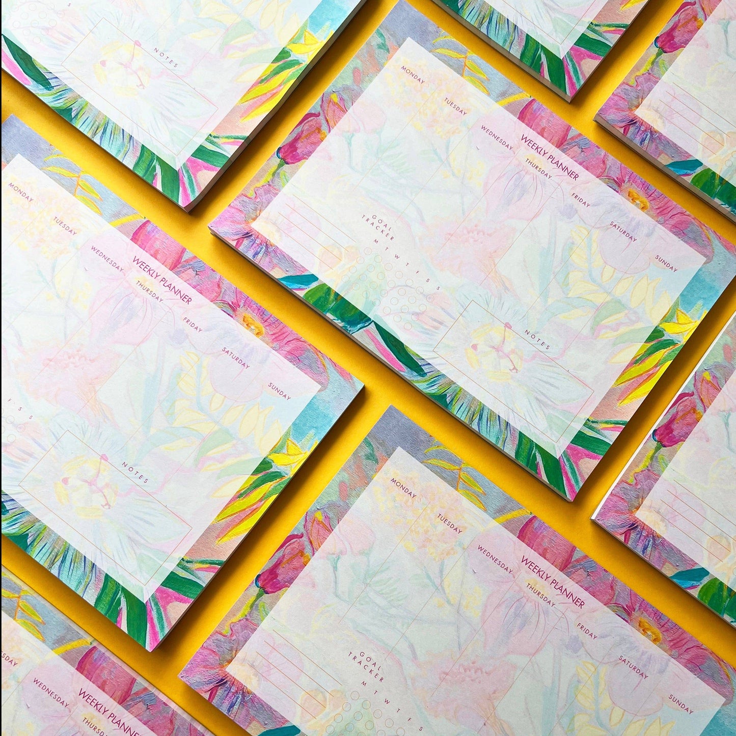 A4 Weekly Planner Pad - Kathryn Sillince Artist