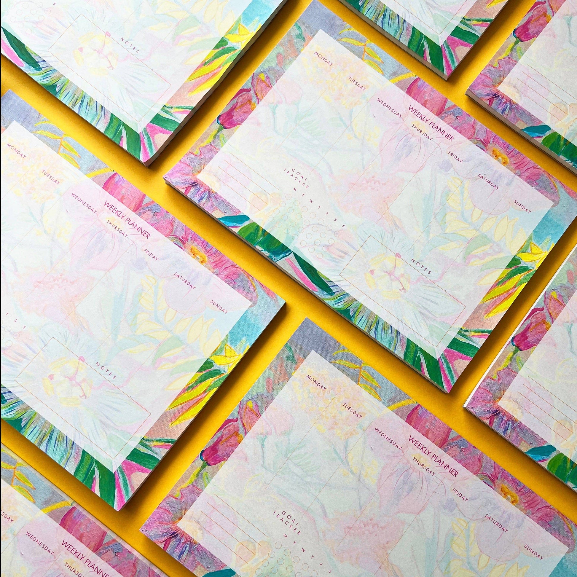 A4 Weekly Planner Pad - Kathryn Sillince Artist