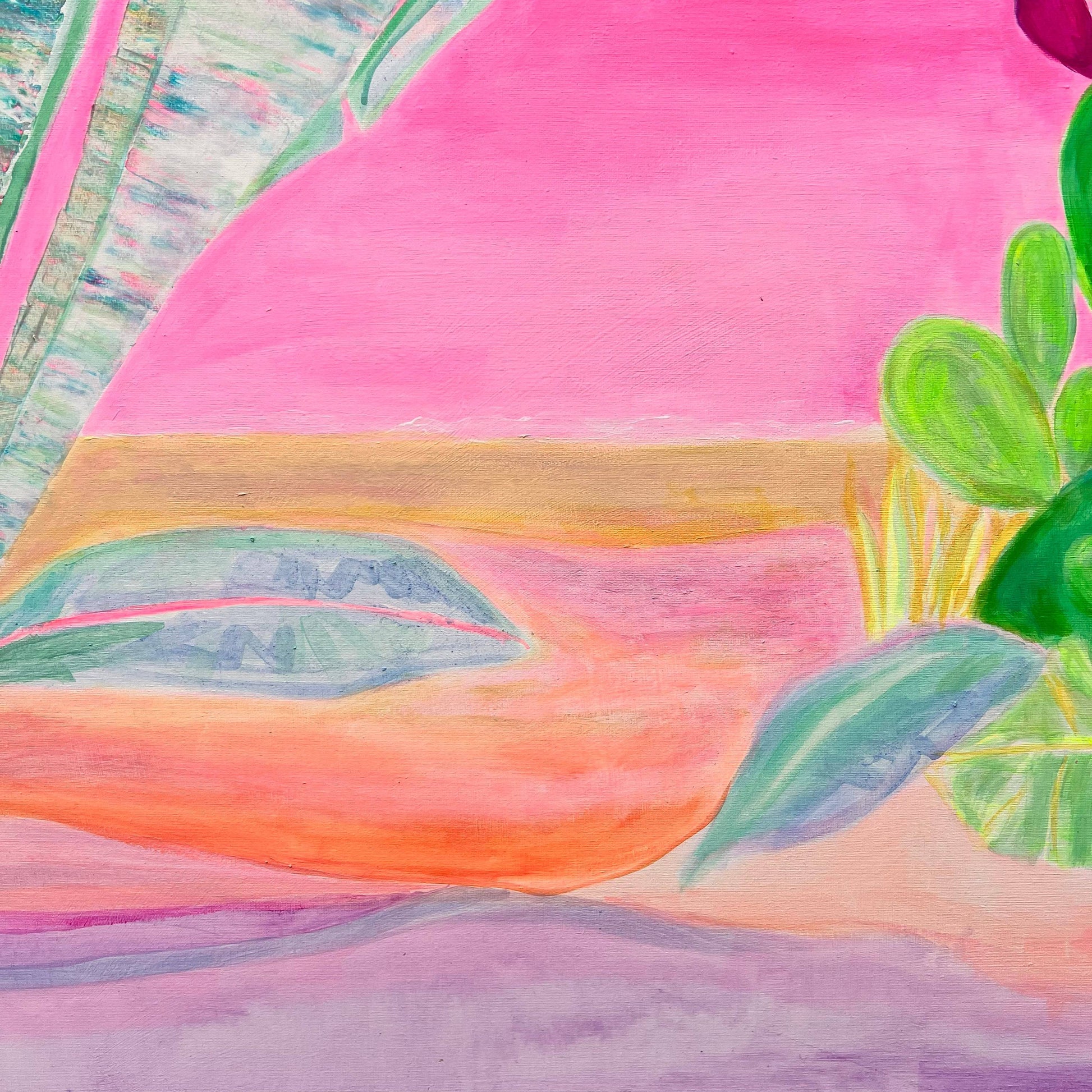 'Eventide Mirage'  90cm x 90cm - Kathryn Sillince Artist