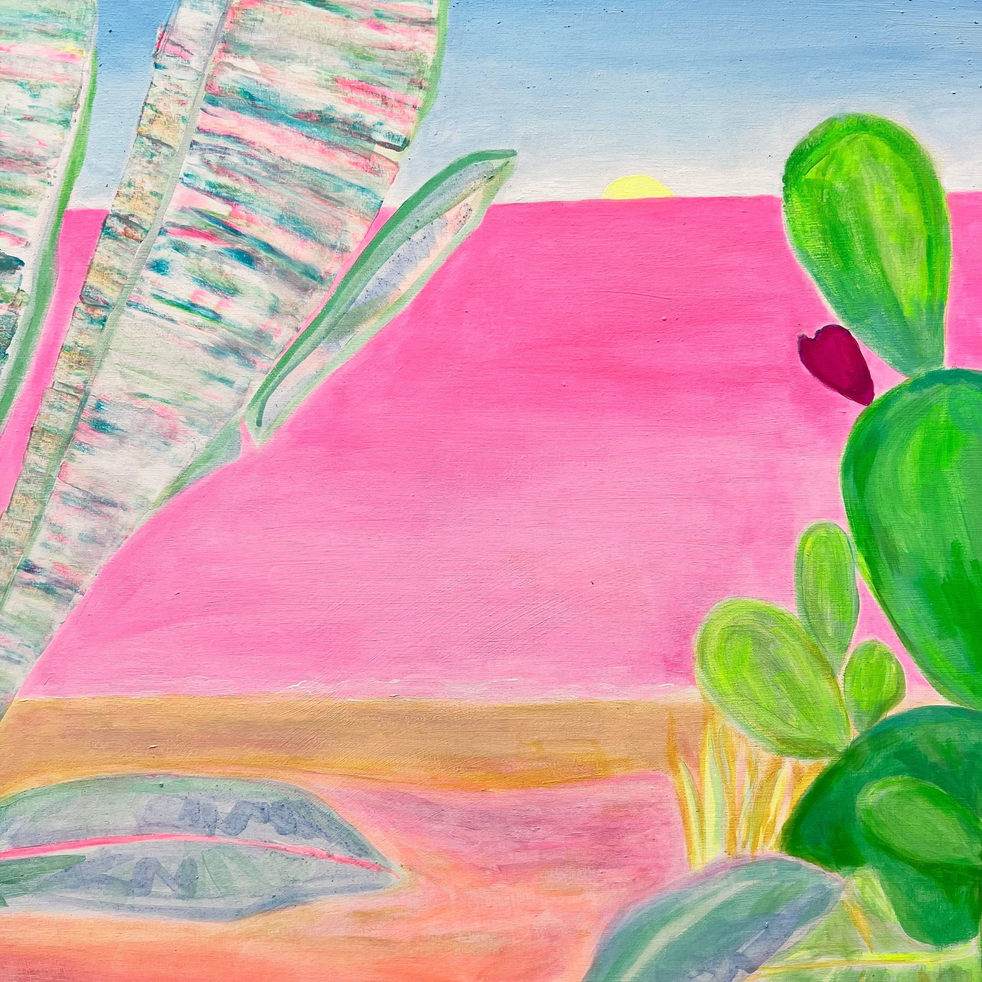 'Eventide Mirage'  90cm x 90cm - Kathryn Sillince Artist