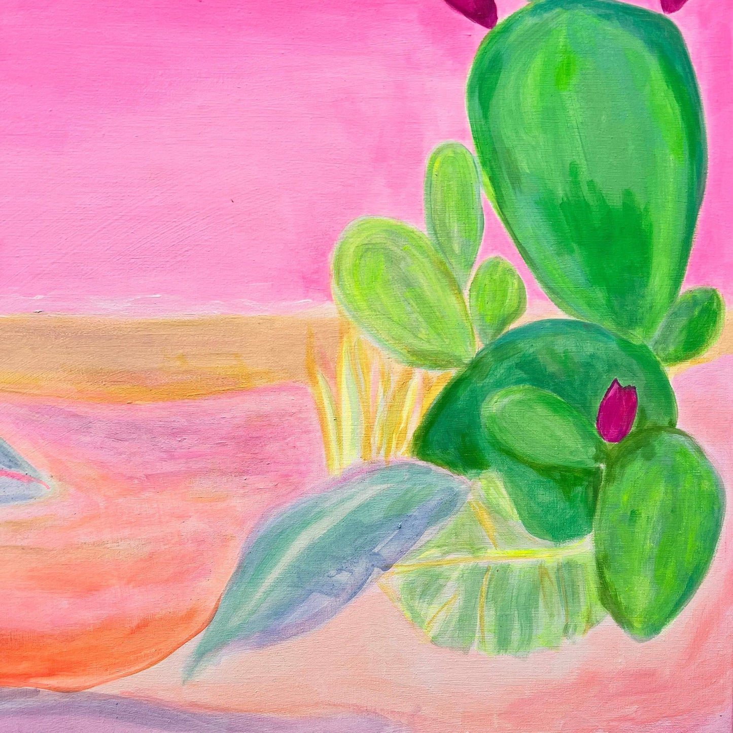 'Eventide Mirage'  90cm x 90cm - Kathryn Sillince Artist